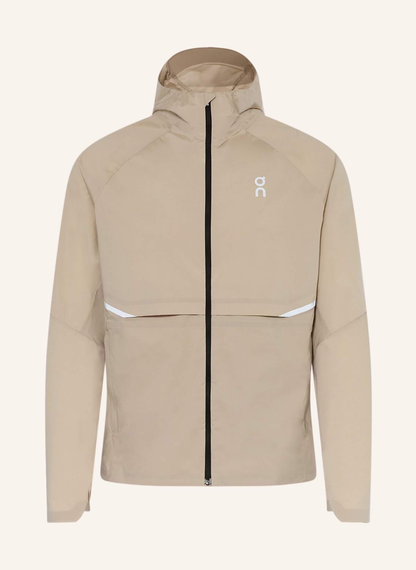 On Running jacket CORE: BEIGE