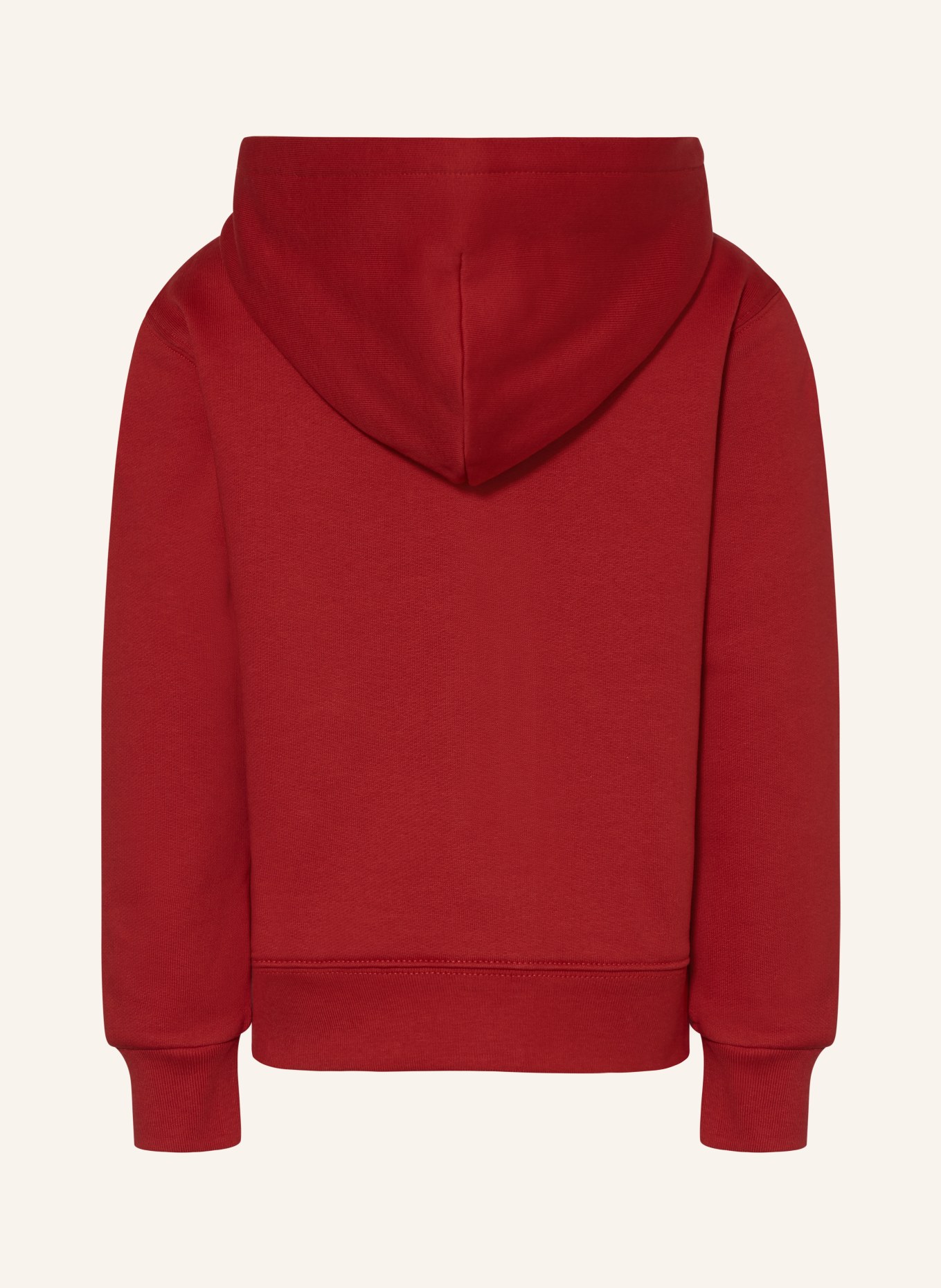 POLO RALPH LAUREN sweat jacket: RED