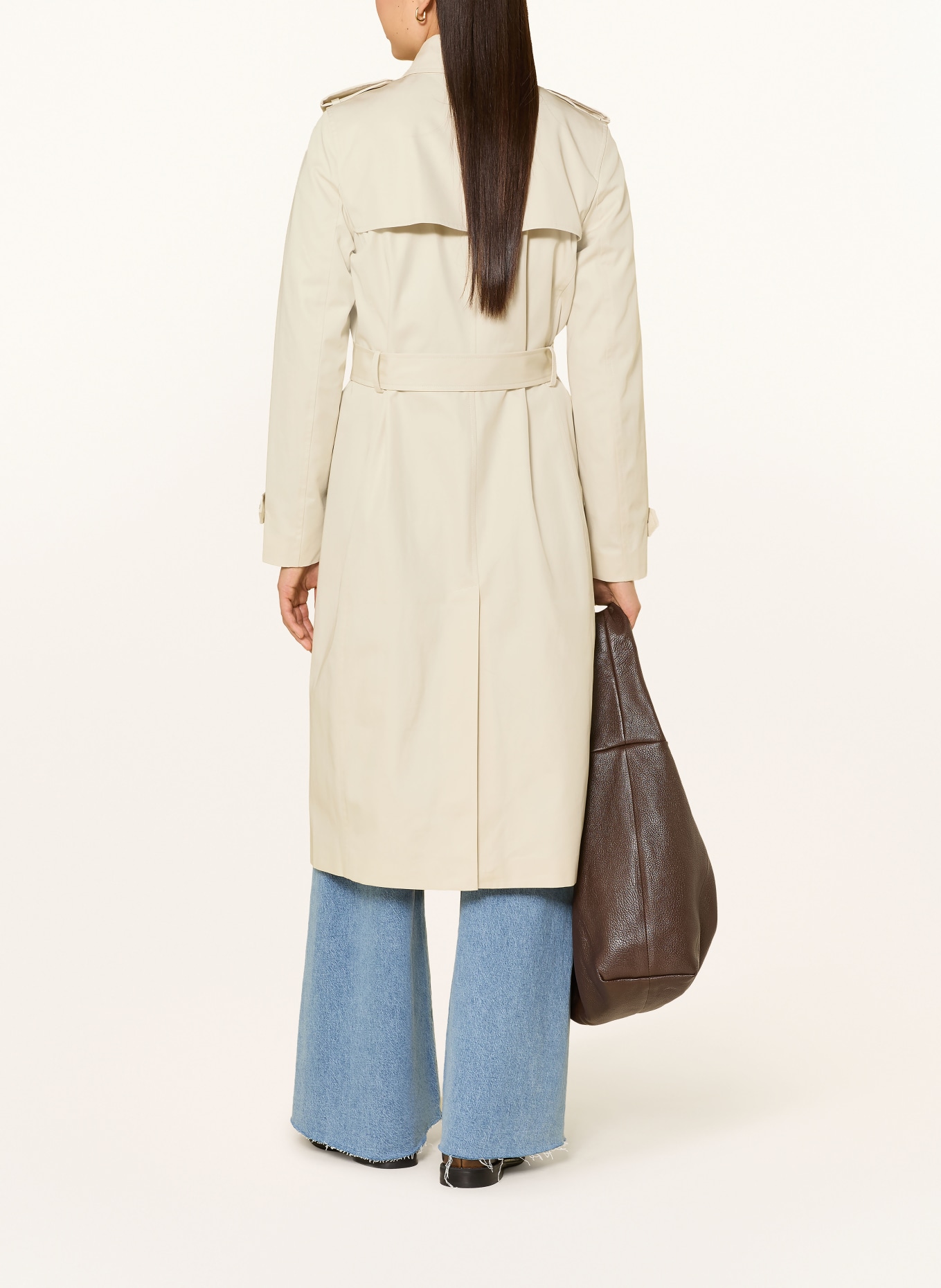 TOMMY HILFIGER trencz: KREMOWY