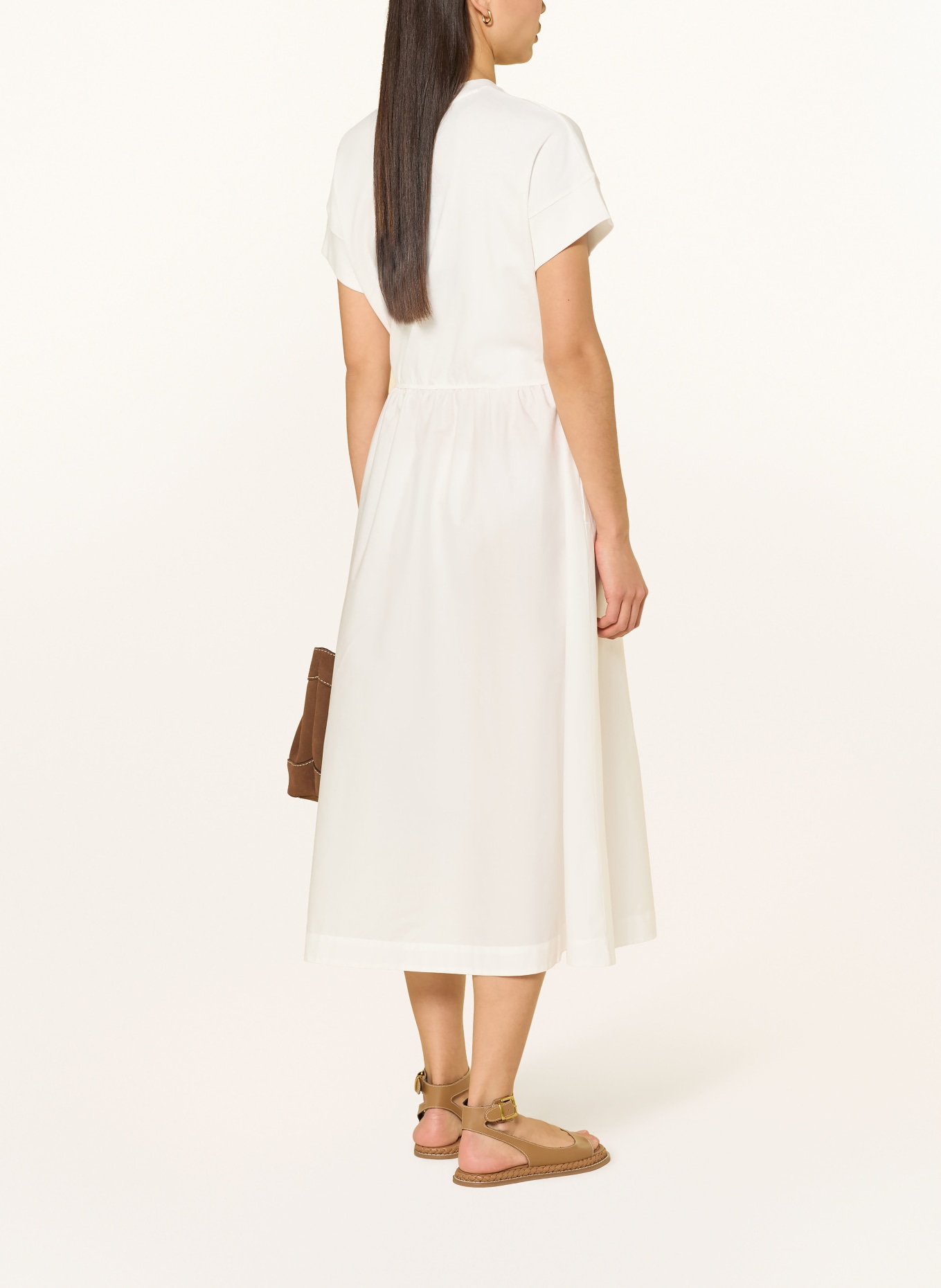 TOMMY HILFIGER Šaty CODY z kombinace materiálů: REŽNÁ