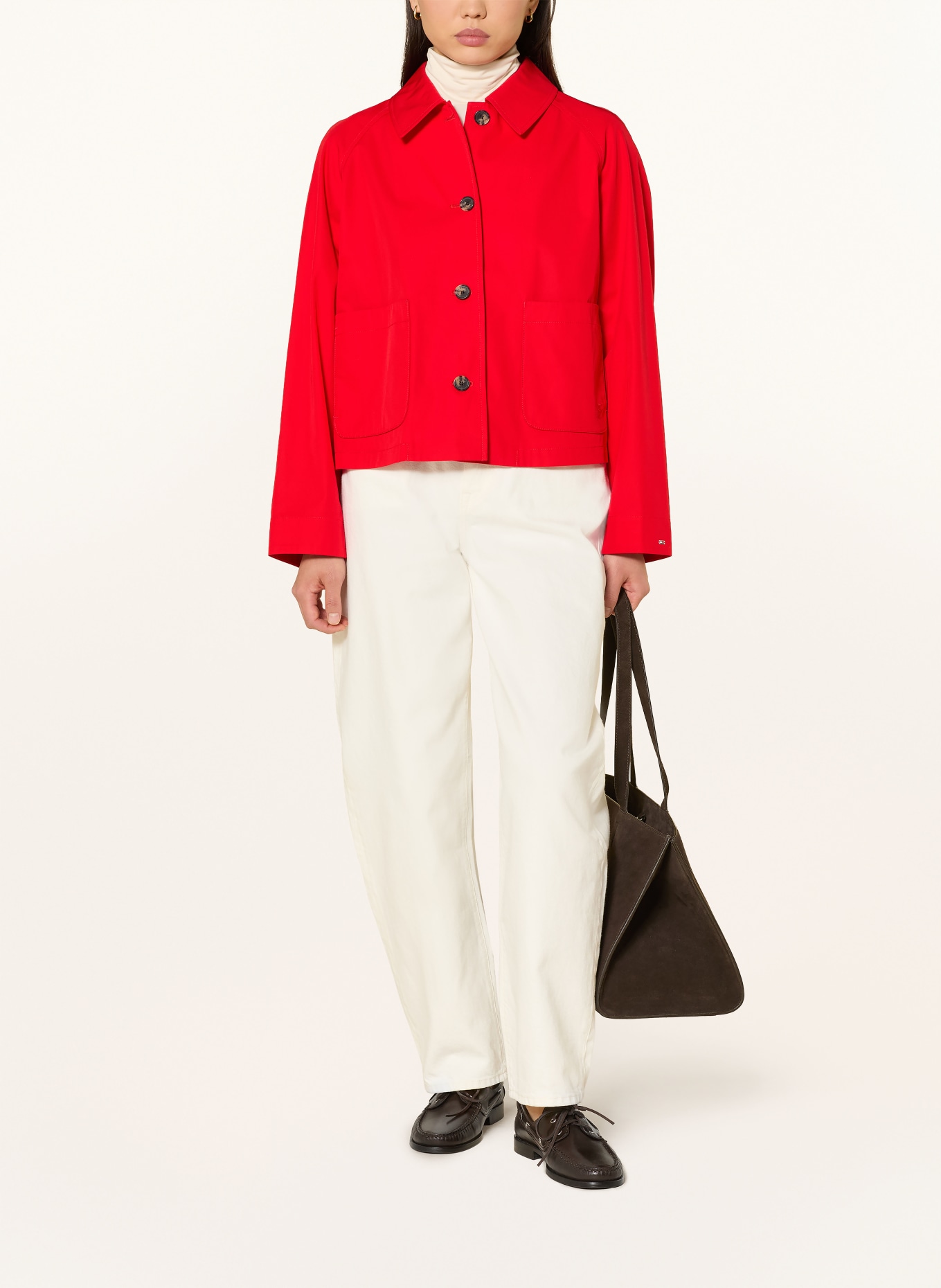 TOMMY HILFIGER Jacke: ROT