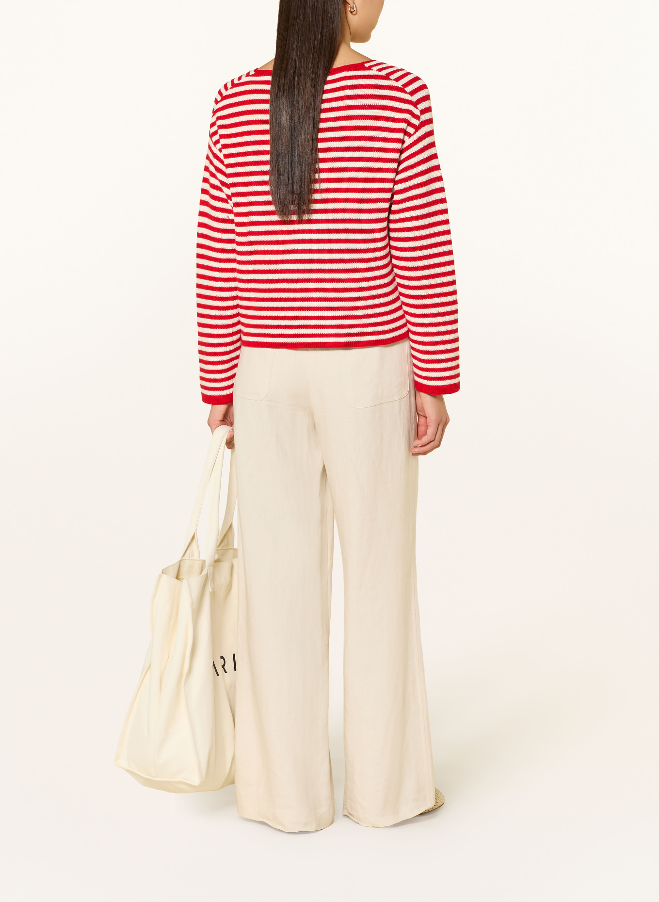 TOMMY HILFIGER svetr: ČERVENÁ / REŽNÁ