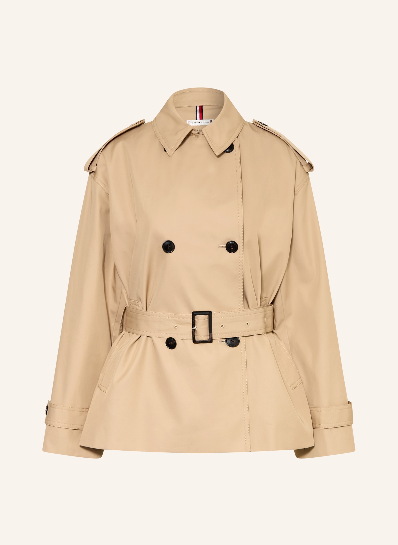 TOMMY HILFIGER Trench-Jacke: BEIGE