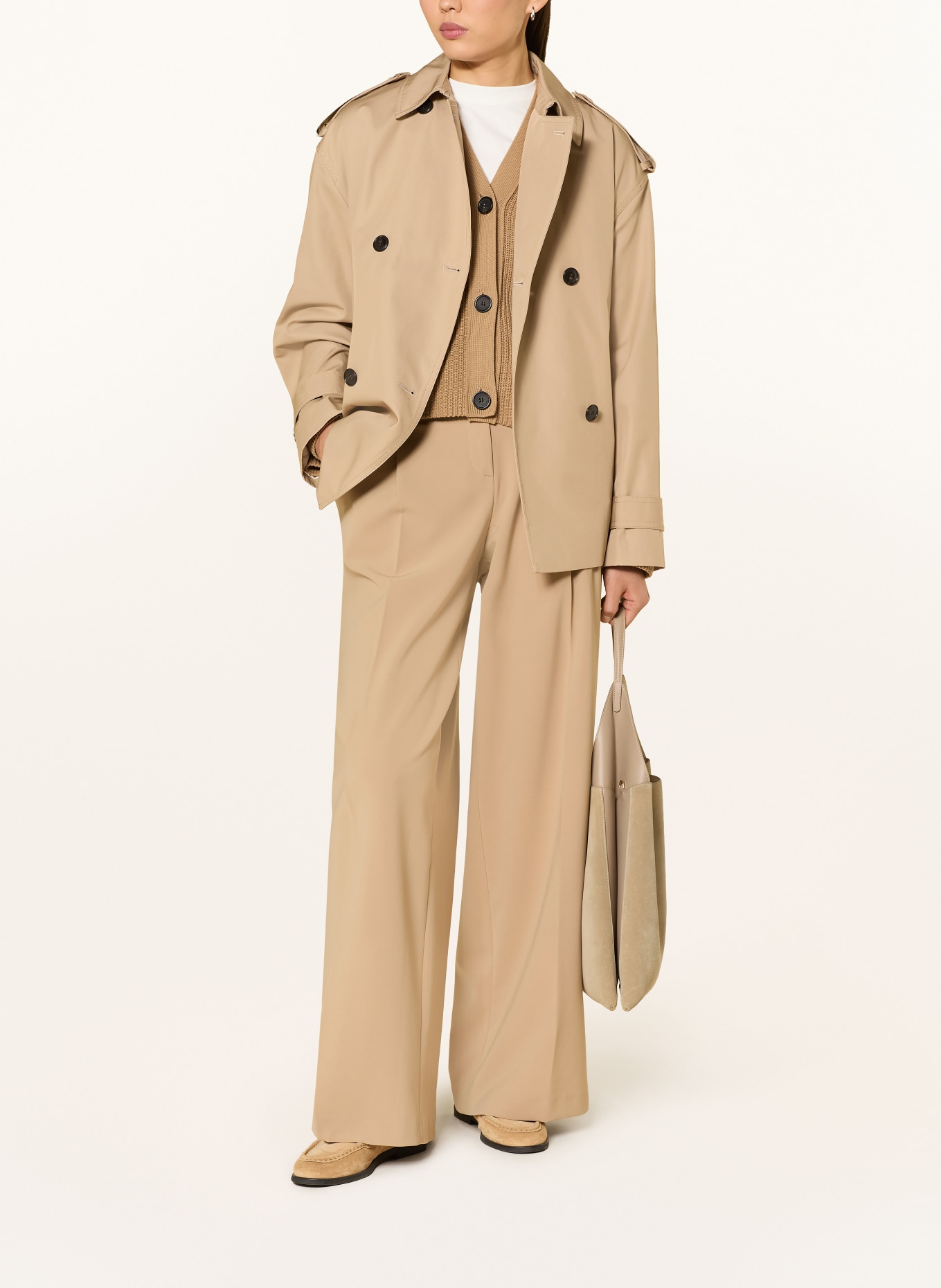 TOMMY HILFIGER Trench-Jacke: BEIGE