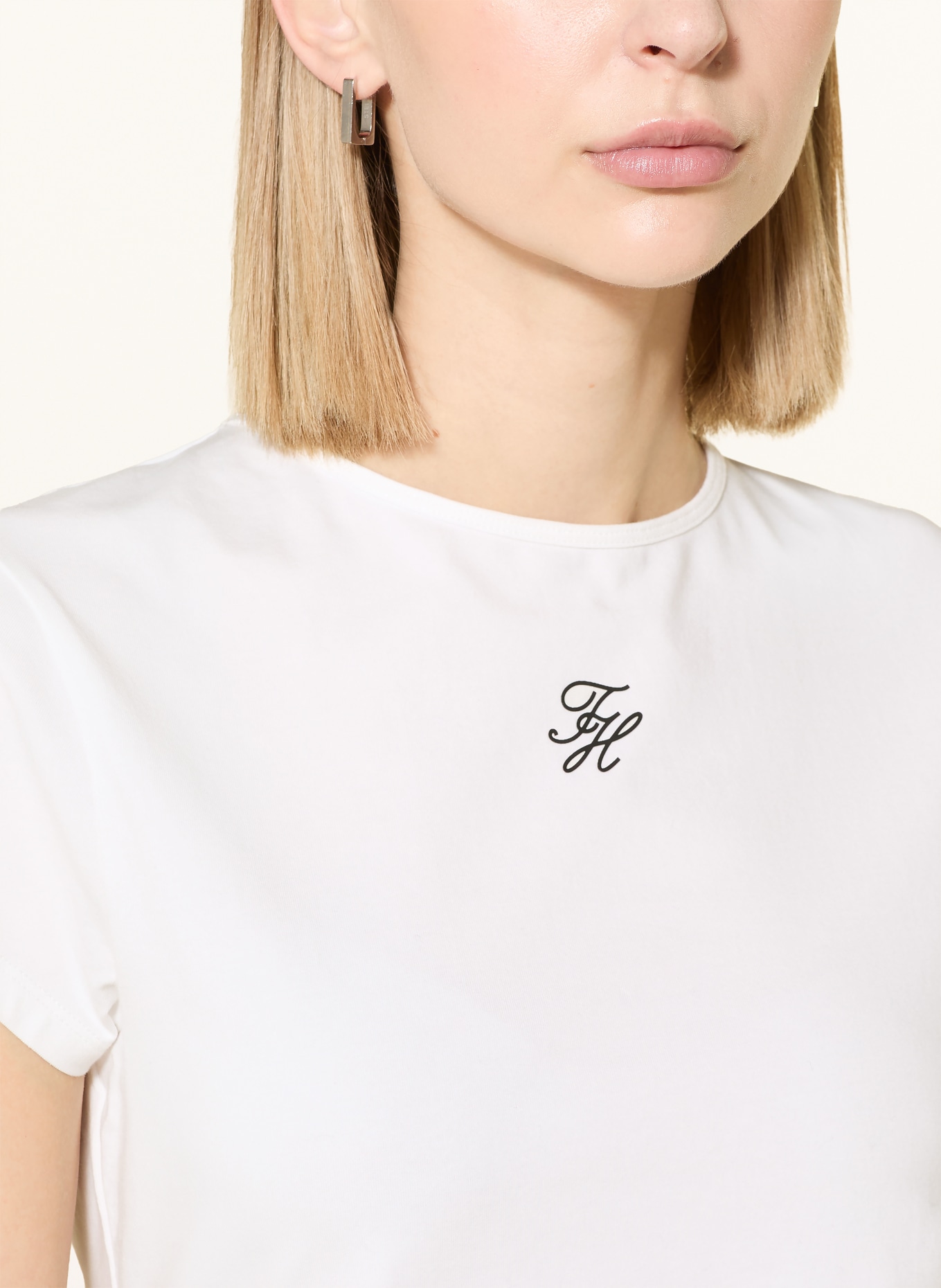 TOMMY HILFIGER T-Shirt: WEISS