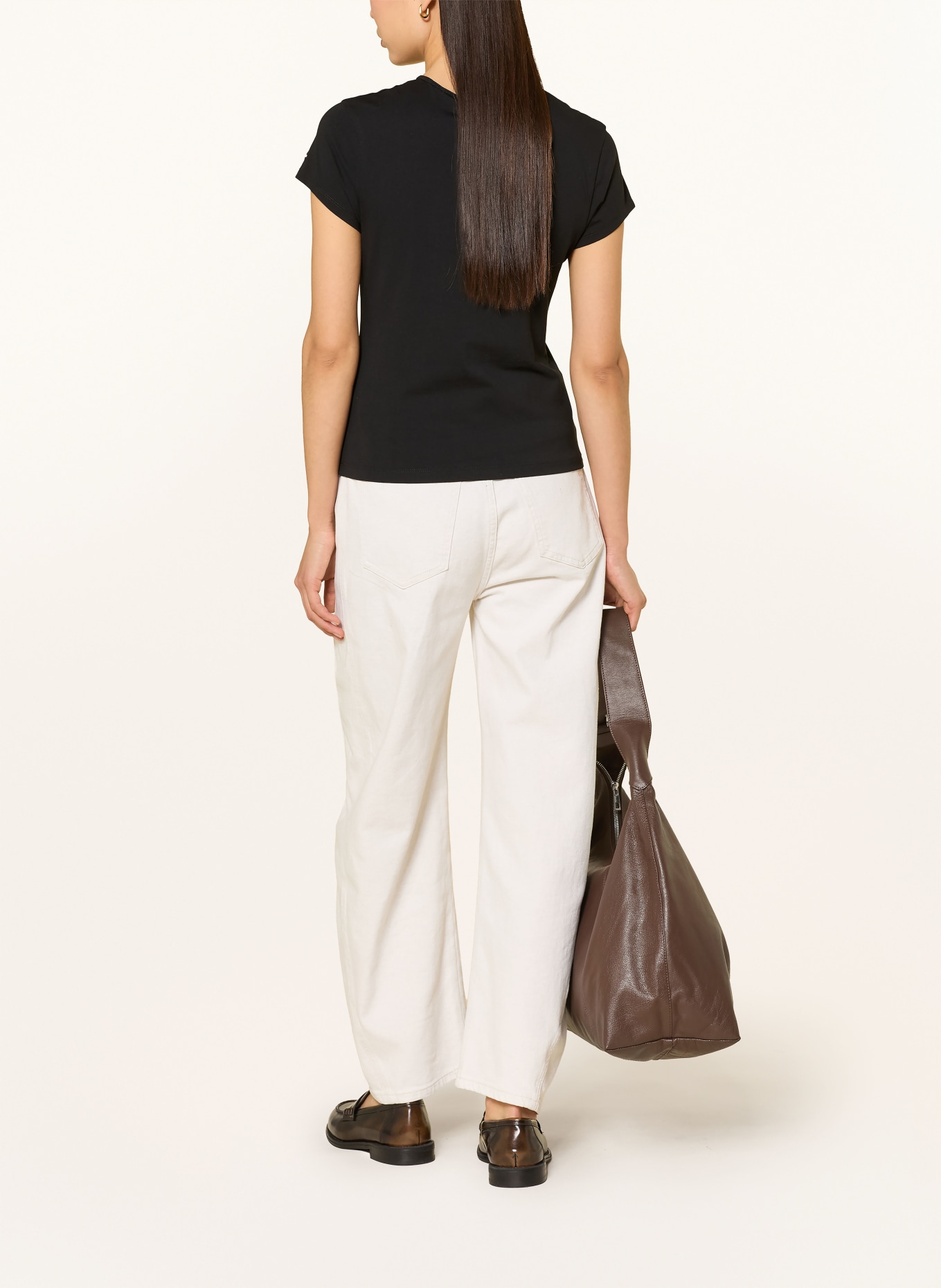 TOMMY HILFIGER T-Shirt: SCHWARZ