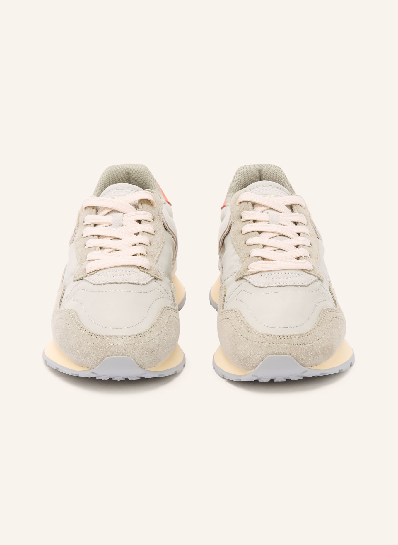 HOFF CITY RETRO sneakers: LIGHT GREEN / ORANGE / GREEN