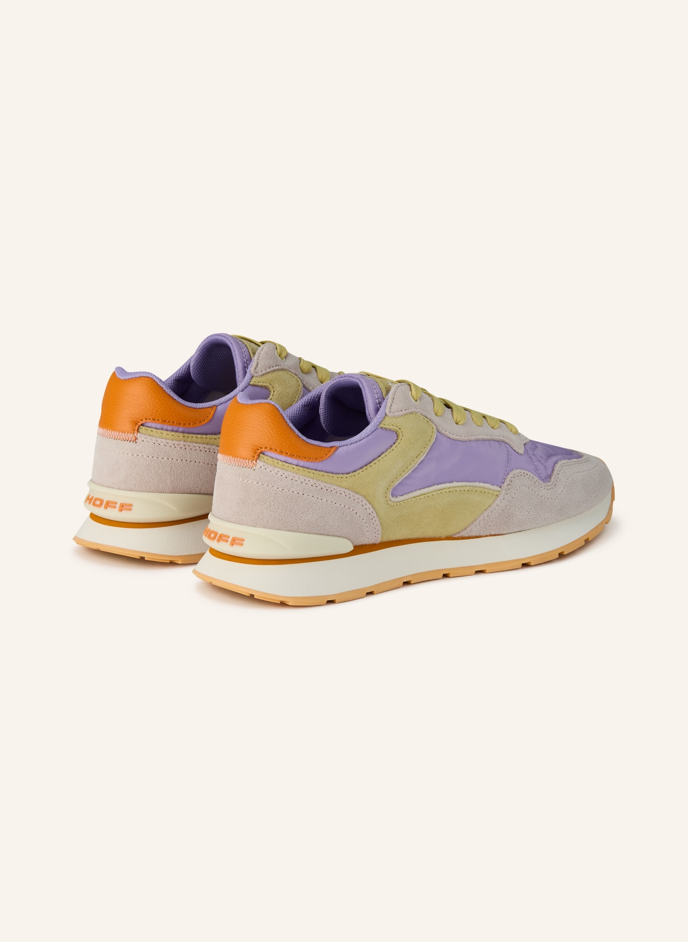 HOFF Sneaker CITY: LIGHT PURPLE / ORANGE / LIGHT YELLOW