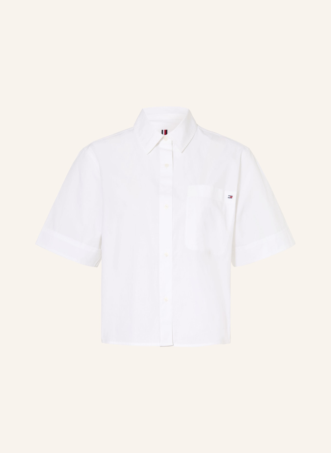 TOMMY HILFIGER Blusenshirt: WEISS