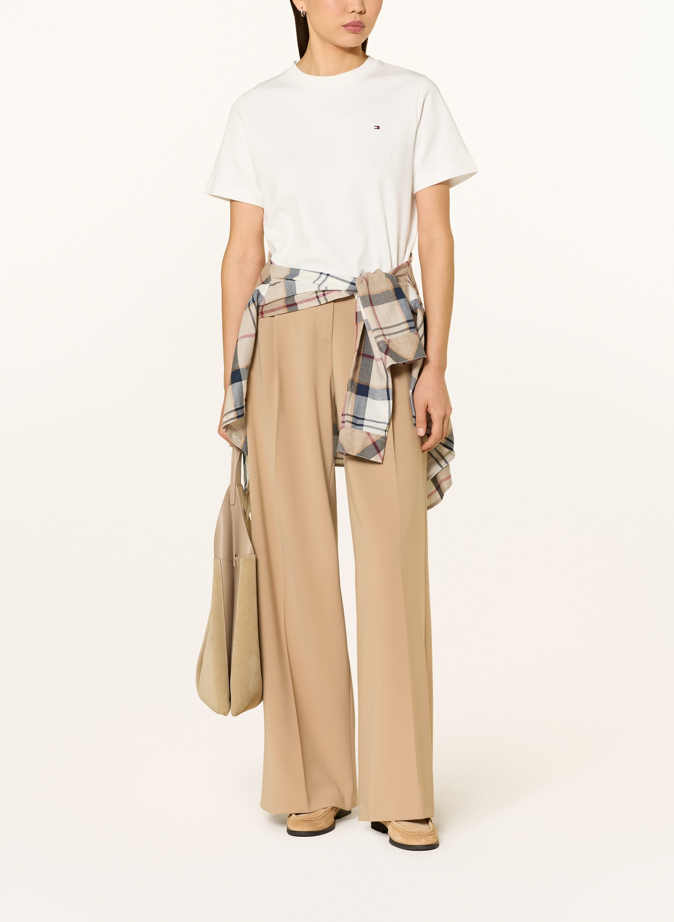 TOMMY HILFIGER T-Shirt: ECRU