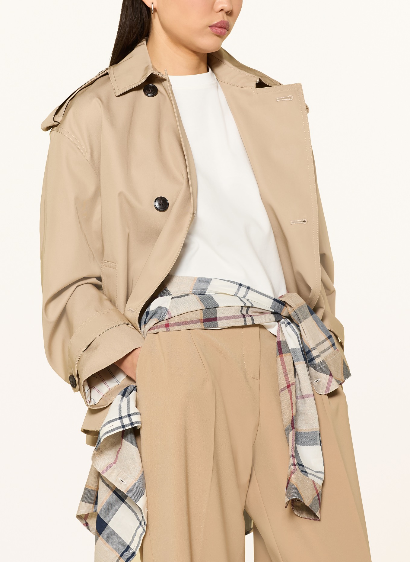 TOMMY HILFIGER T-Shirt: ECRU