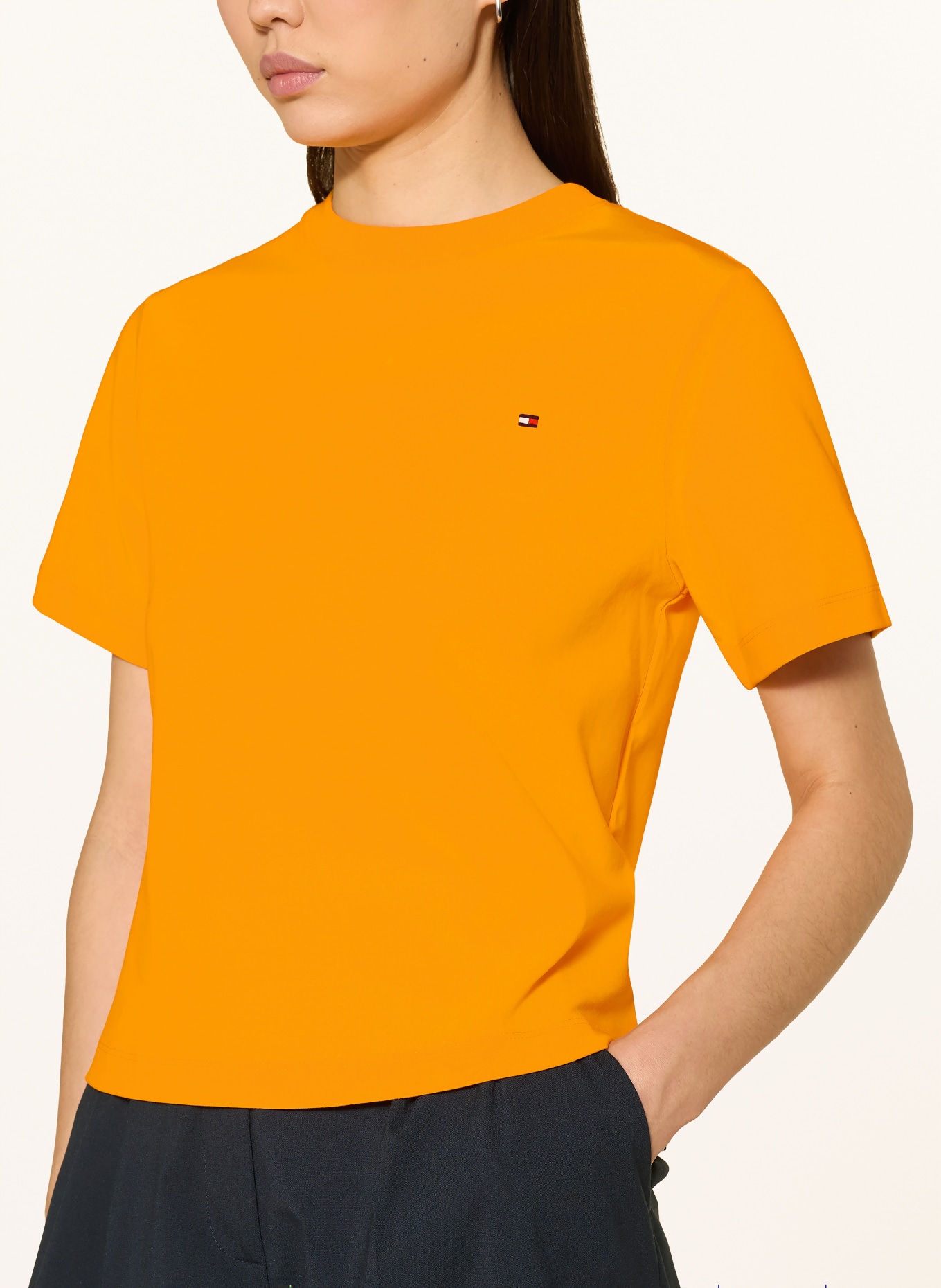 TOMMY HILFIGER T-Shirt: NEONORANGE