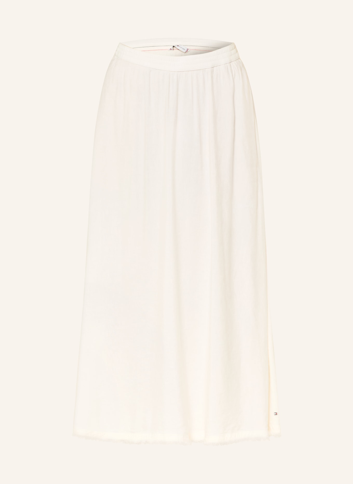 TOMMY HILFIGER Jupe en lin: BLANC