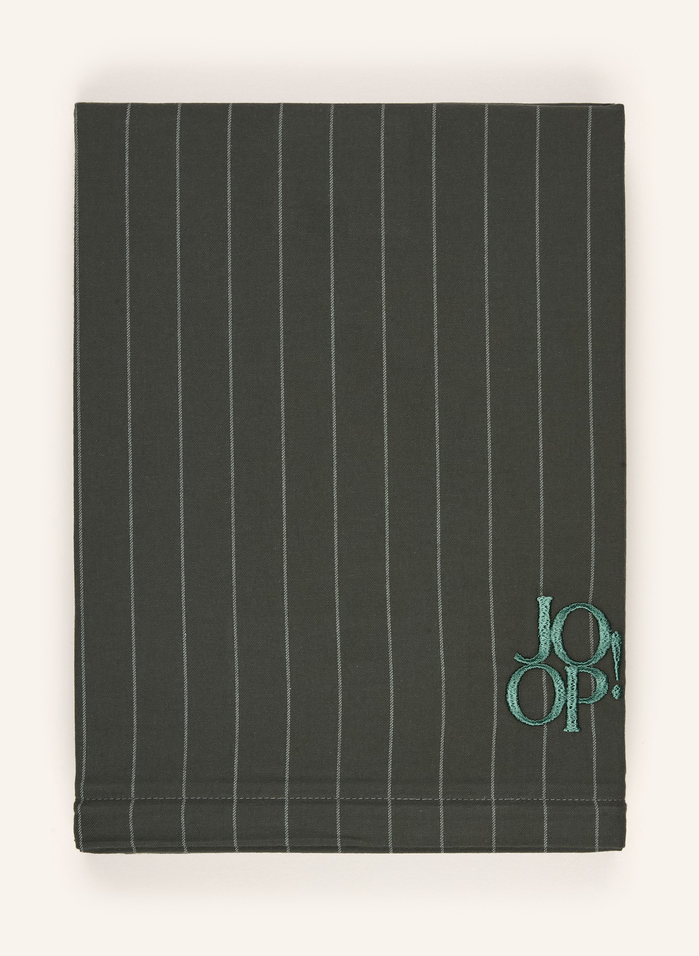 JOOP! Bettwäsche SOFT STRIPES: DUNKELGRÜN / HELLGRÜN