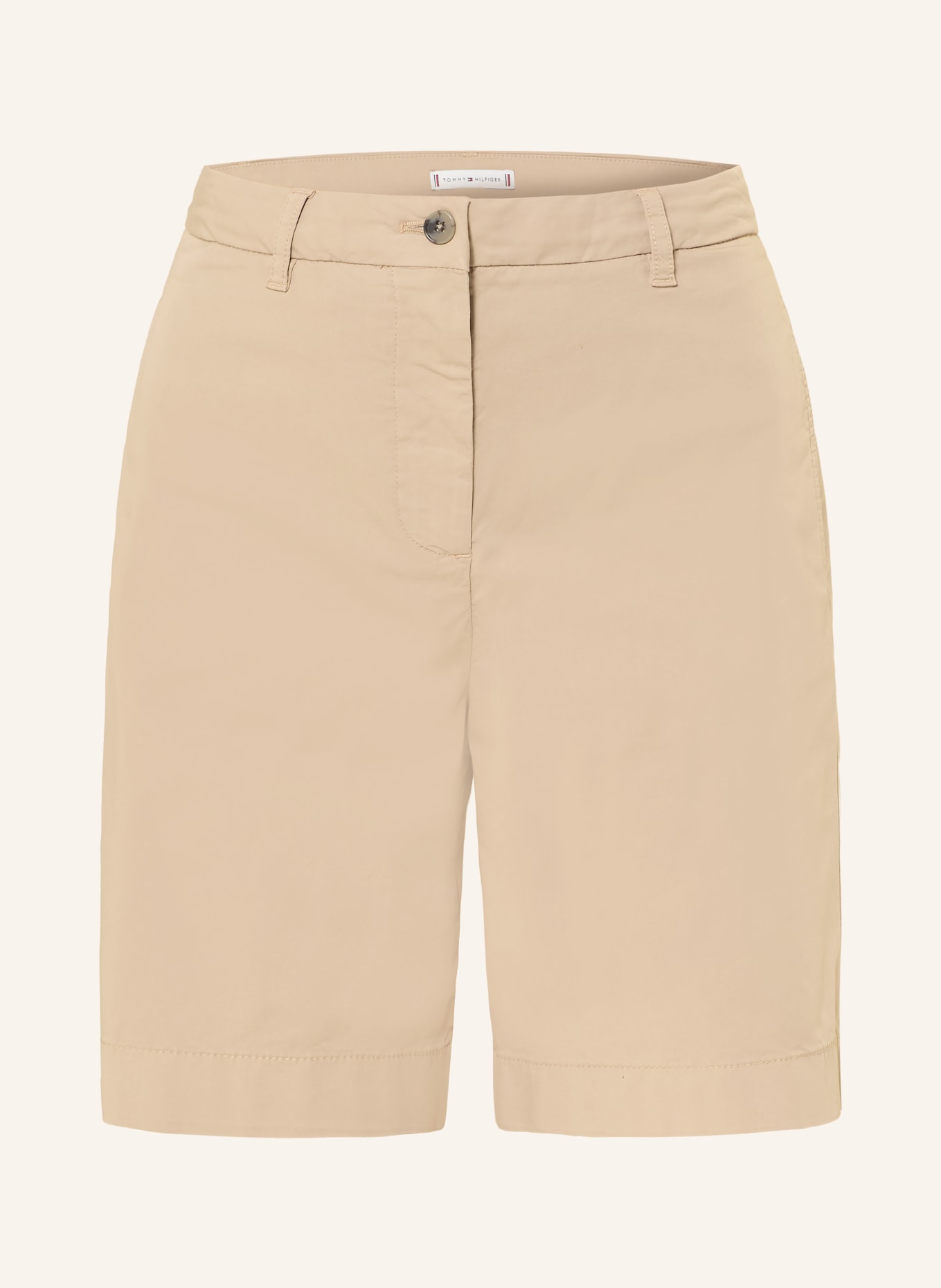 TOMMY HILFIGER Shorts: BEIGE