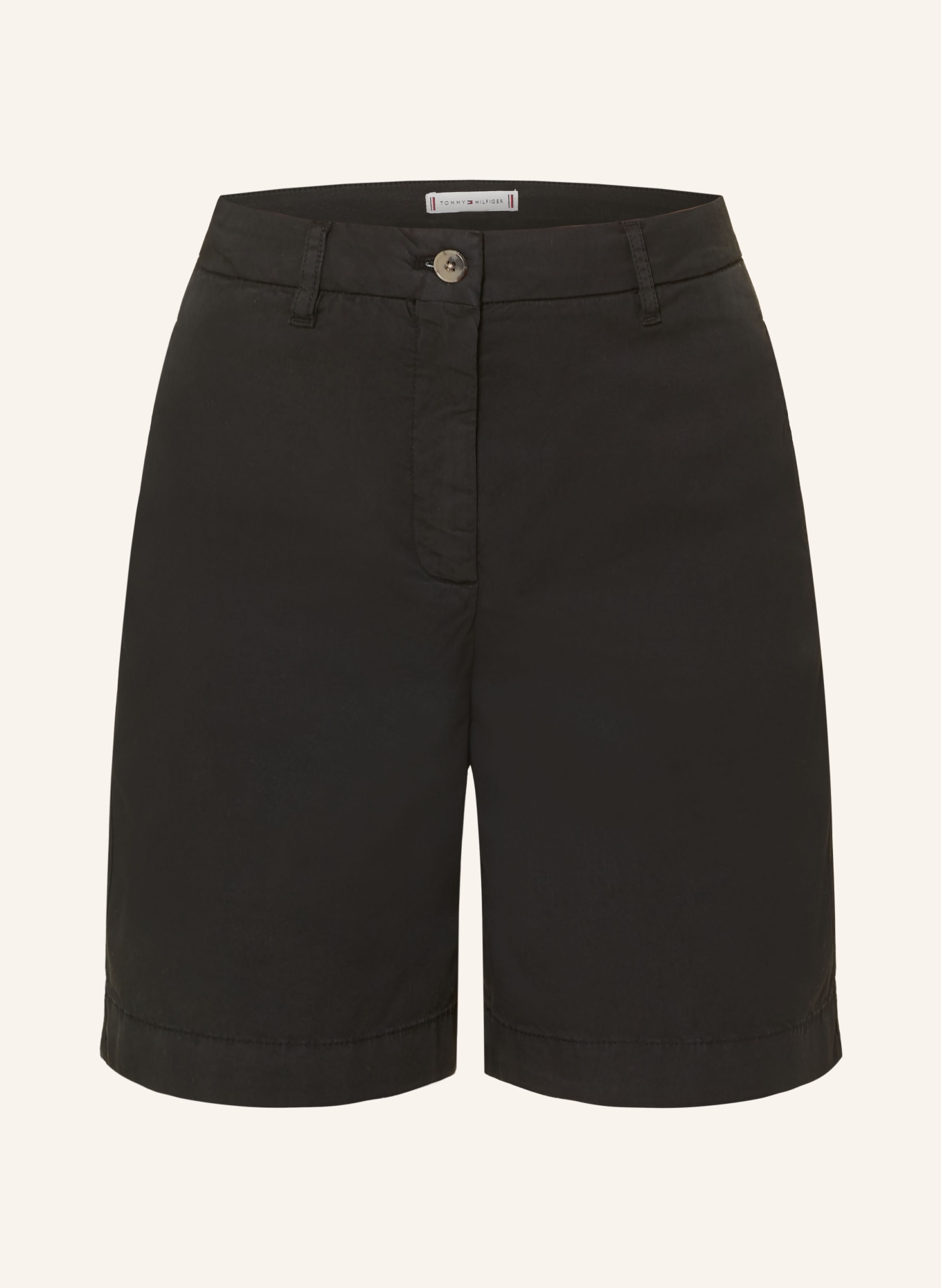 TOMMY HILFIGER Shorts: SCHWARZ