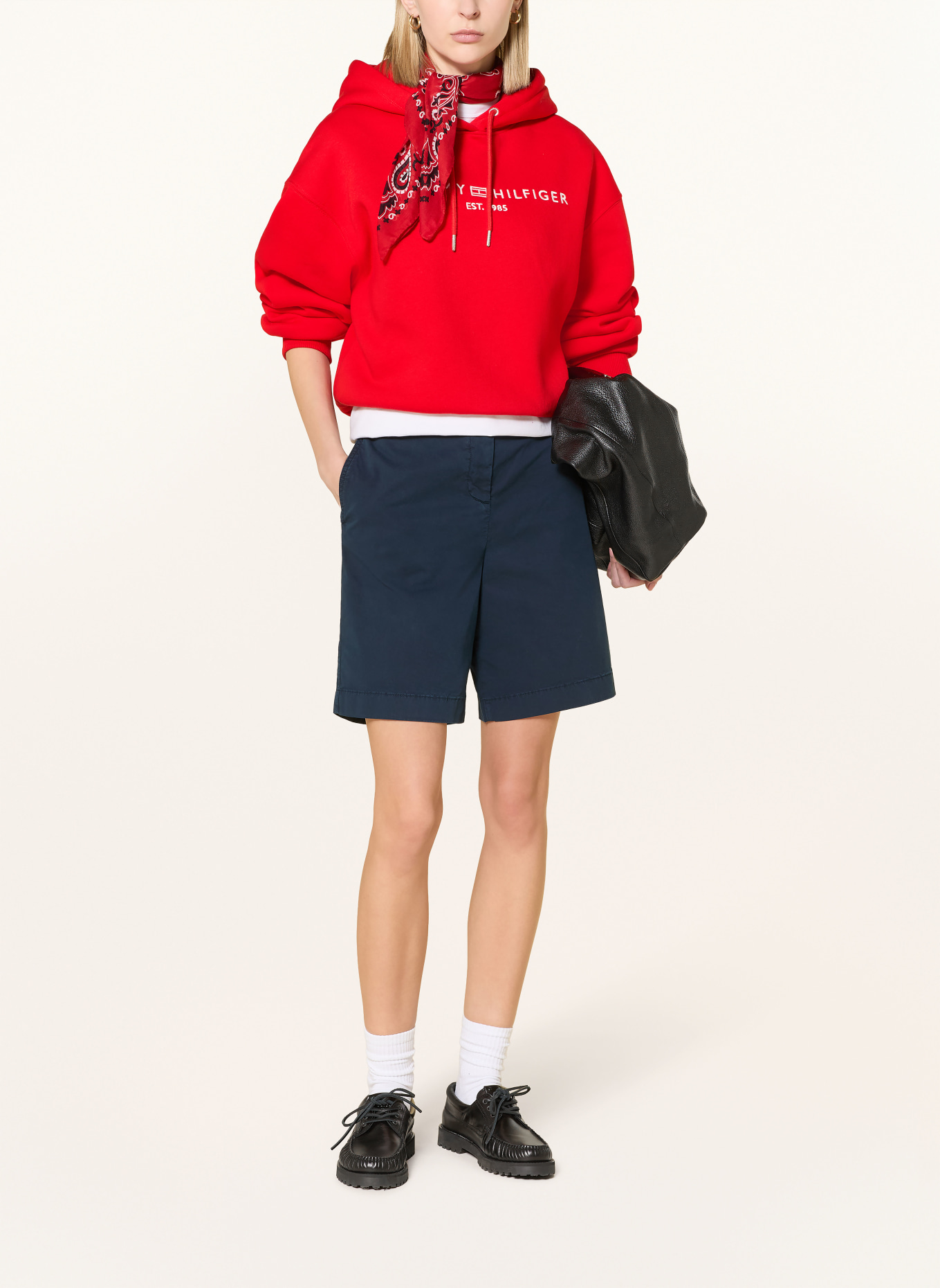 TOMMY HILFIGER Shorts: DUNKELBLAU