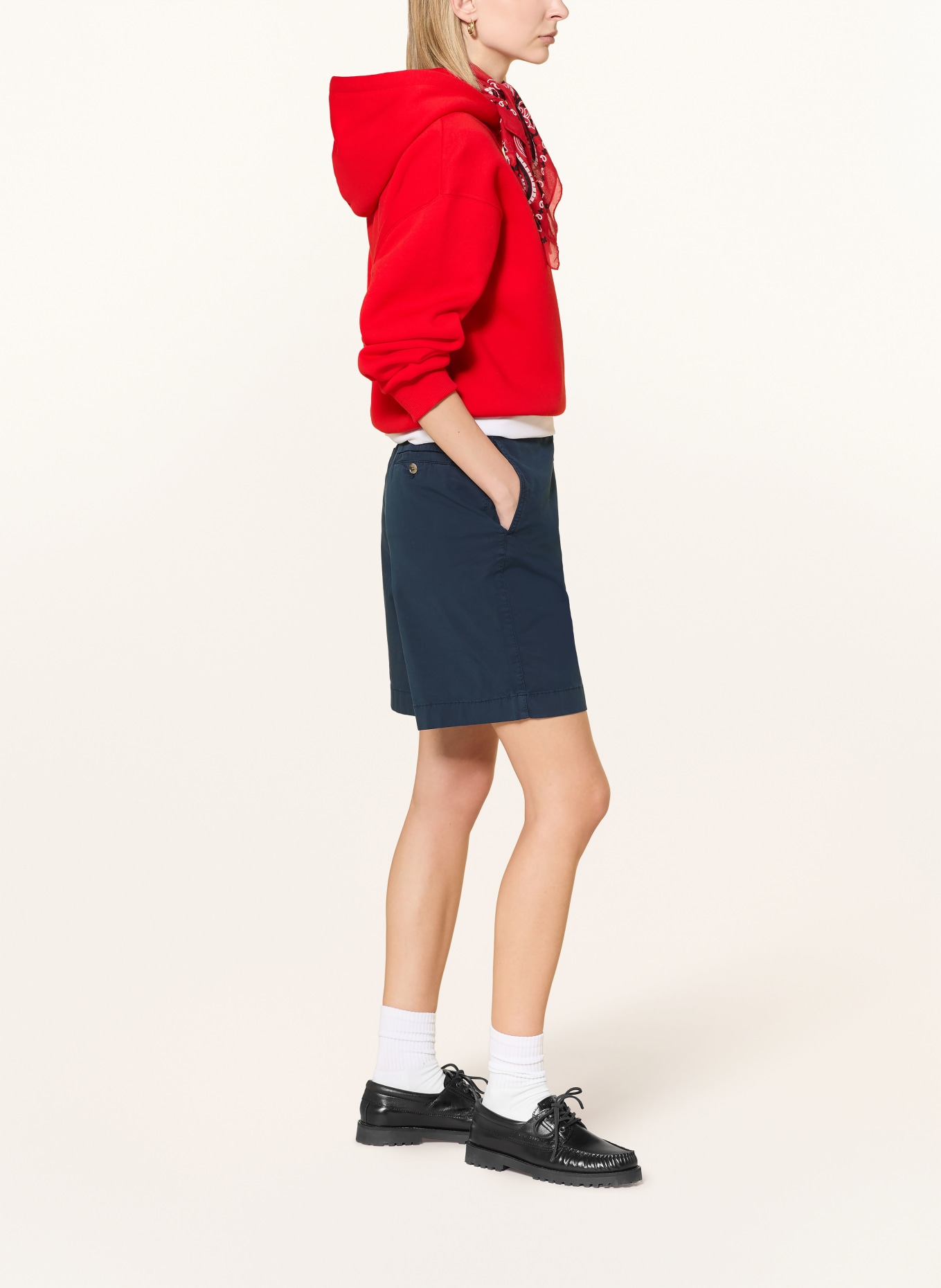 TOMMY HILFIGER Shorts: DUNKELBLAU