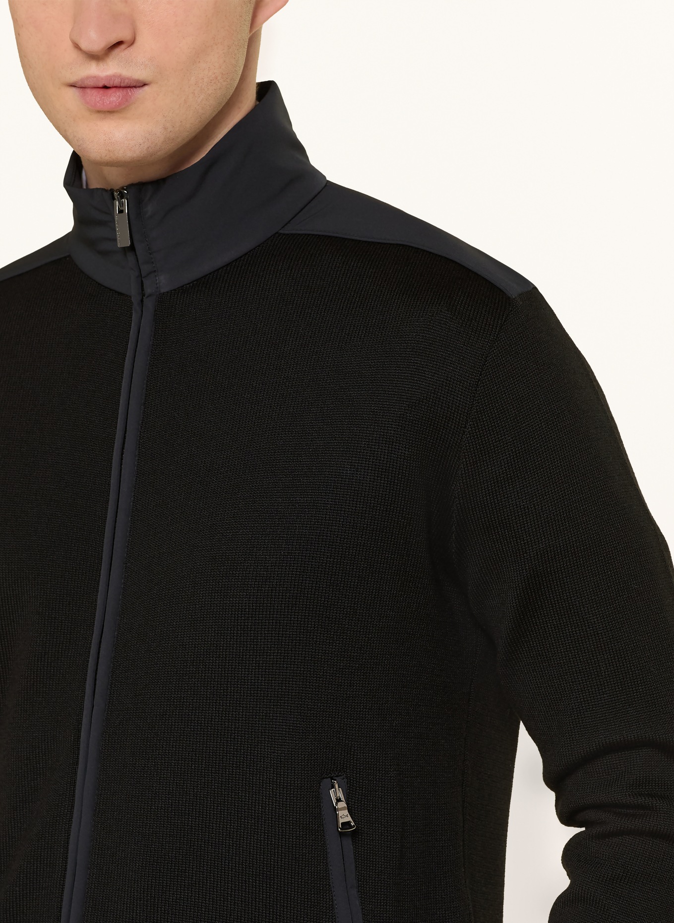 PAUL & SHARK cardigan: BLACK