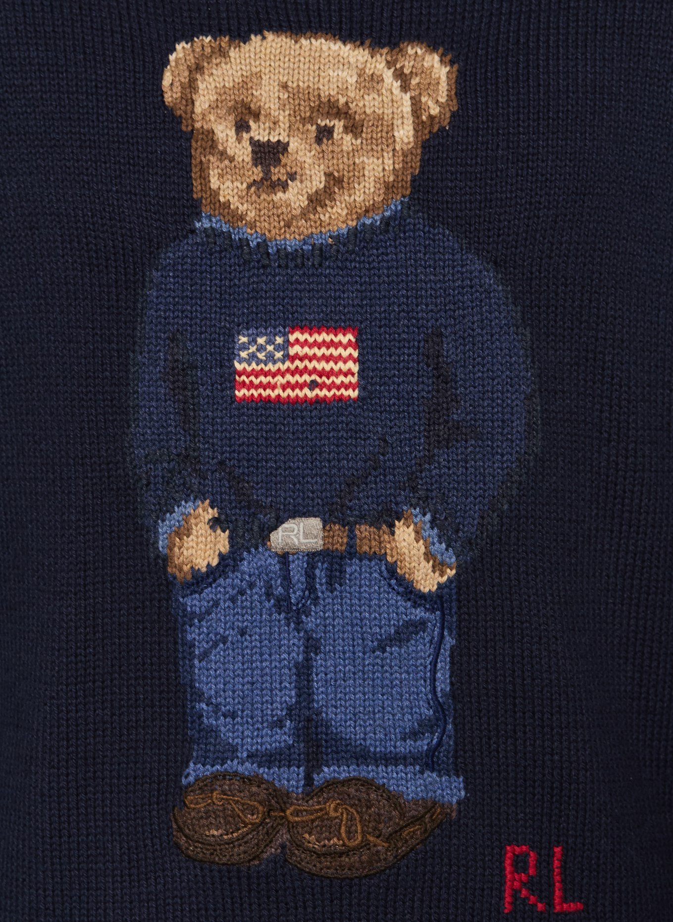 POLO RALPH LAUREN Pullover: DUNKELBLAU