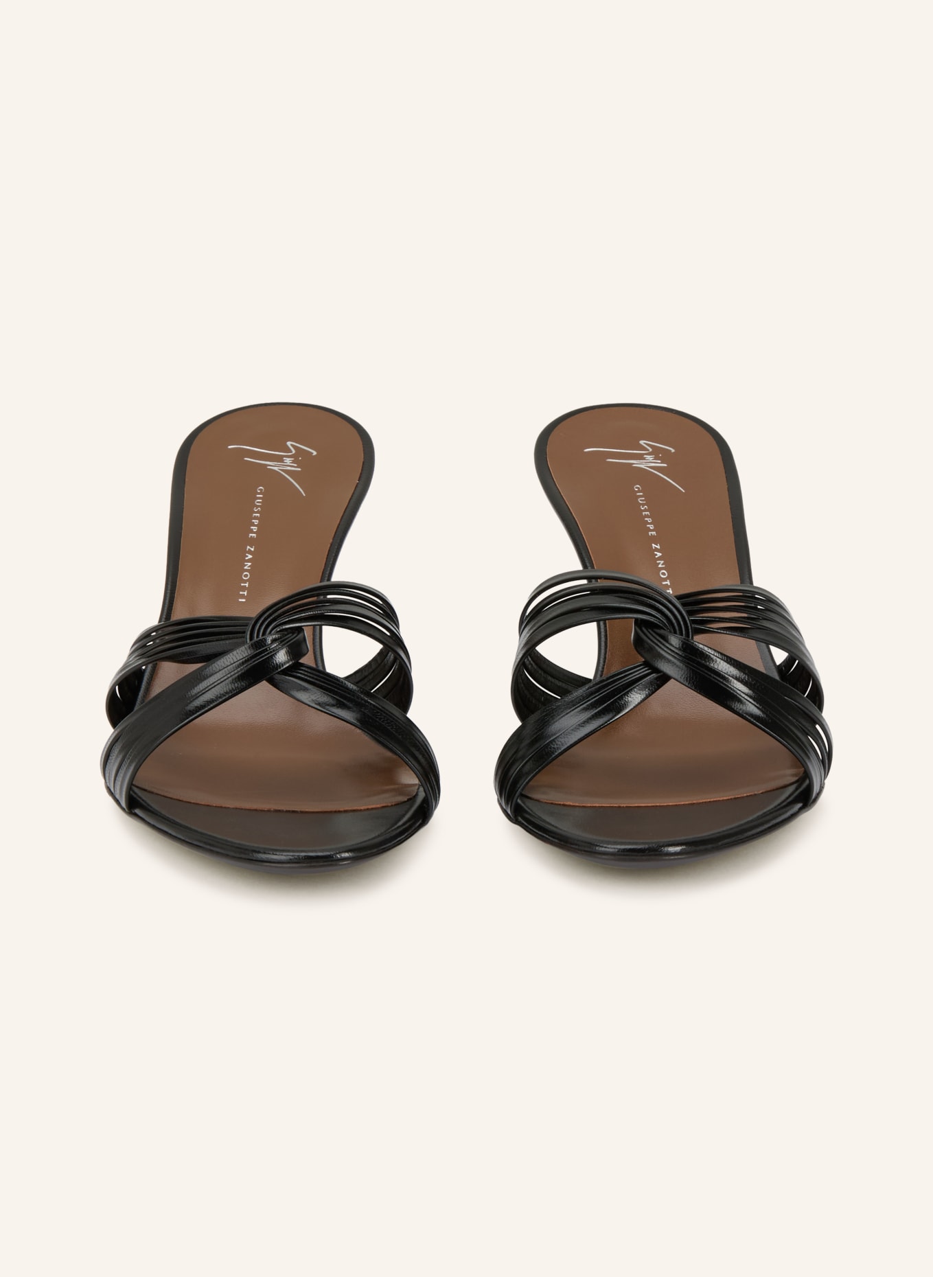 GIUSEPPE ZANOTTI DESIGN Klapki: CZARNY