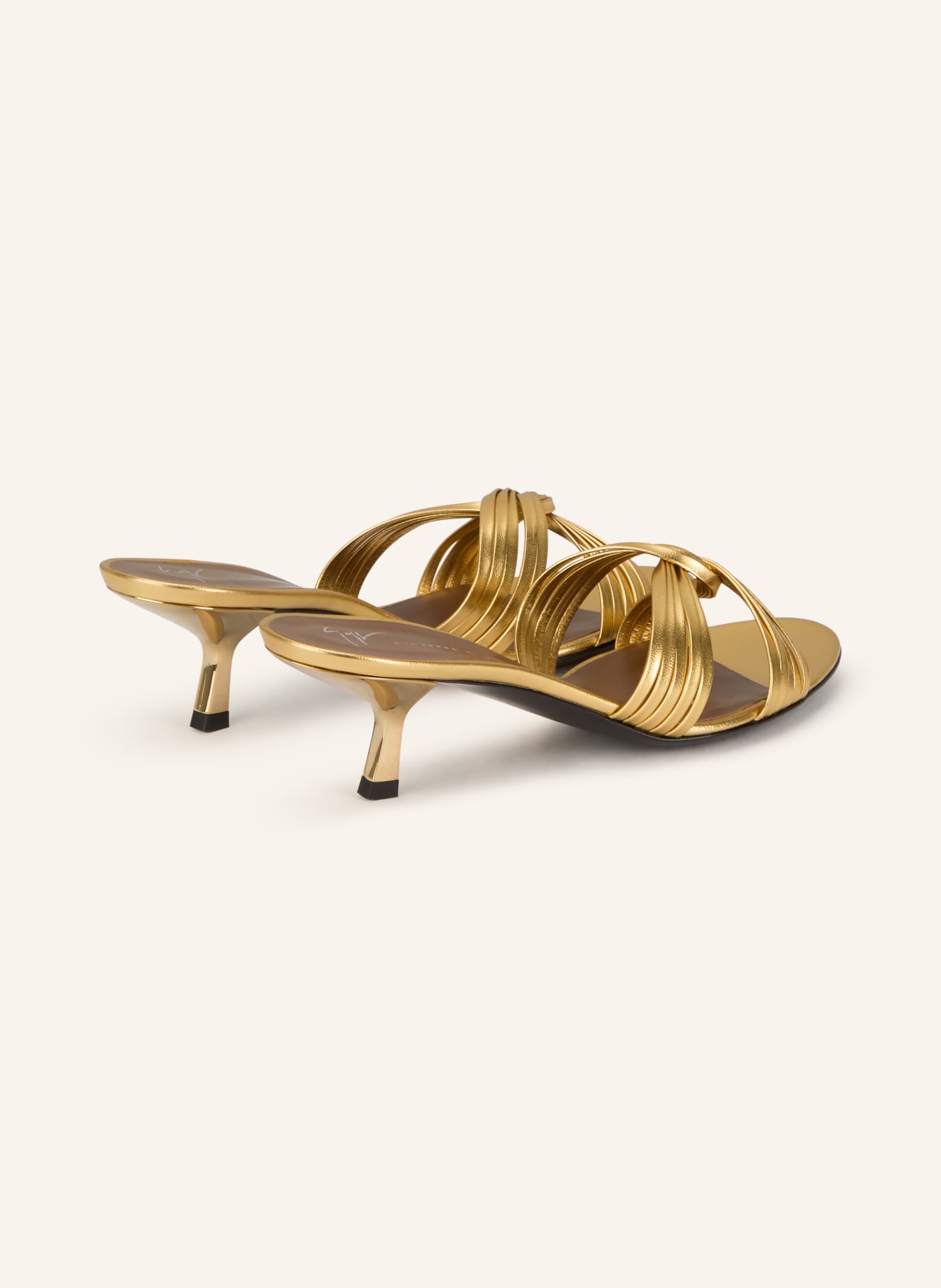 GIUSEPPE ZANOTTI DESIGN Mules: ZLATÁ