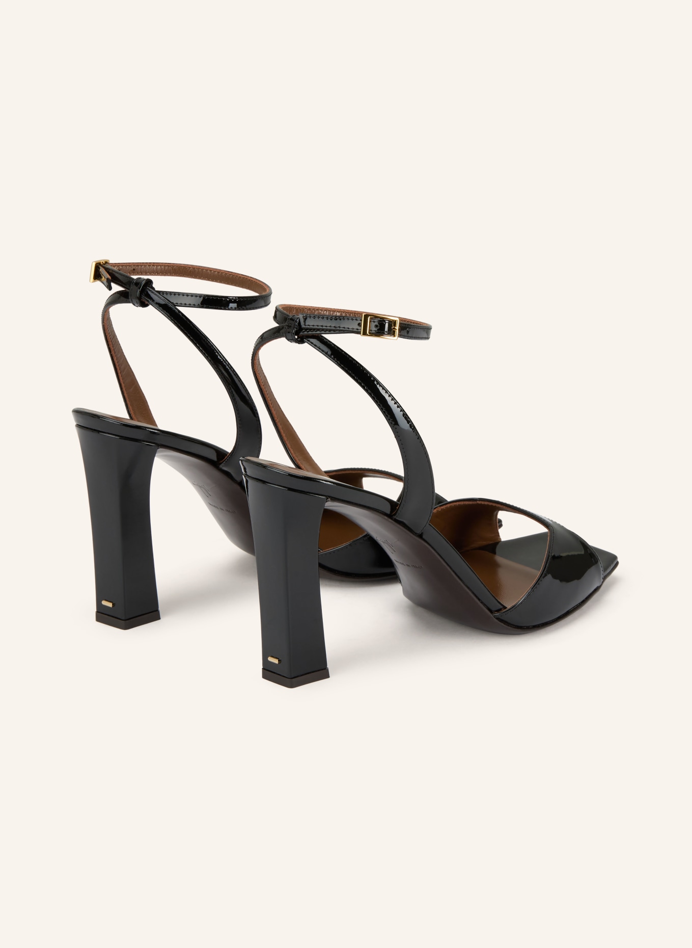 GIUSEPPE ZANOTTI DESIGN Sandały BRENDA: CZARNY