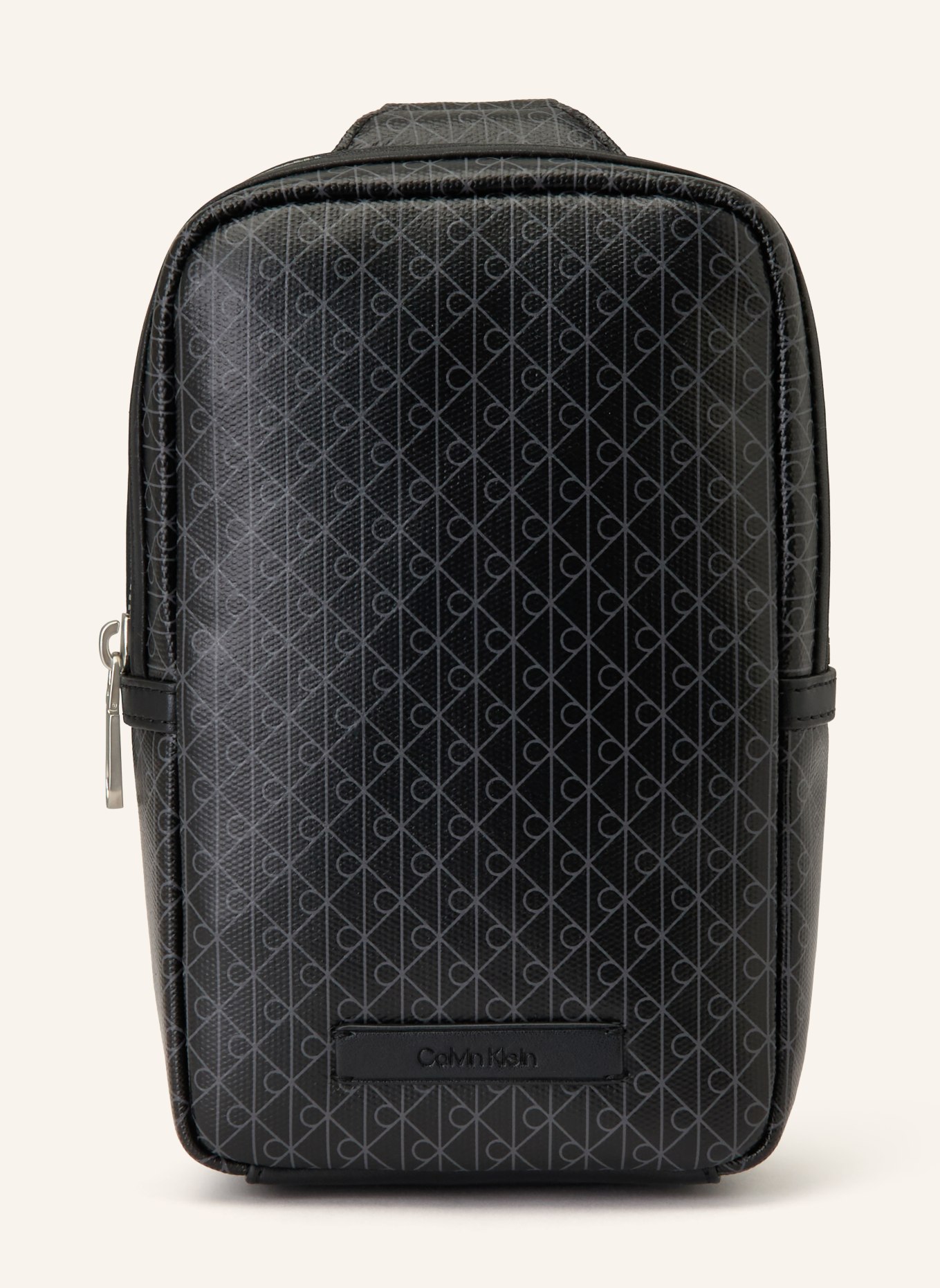 Calvin Klein torba na ramię: CZARNY / SREBRNY / CZIEMNOSZARY