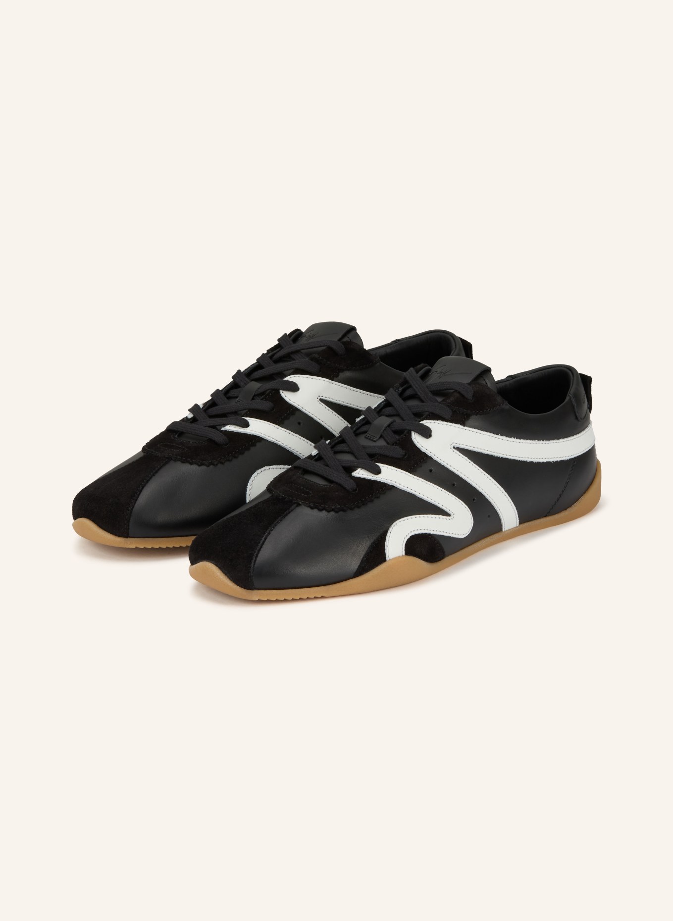 GIUSEPPE ZANOTTI DESIGN Sneaker GZ-TOP: SCHWARZ / WEISS