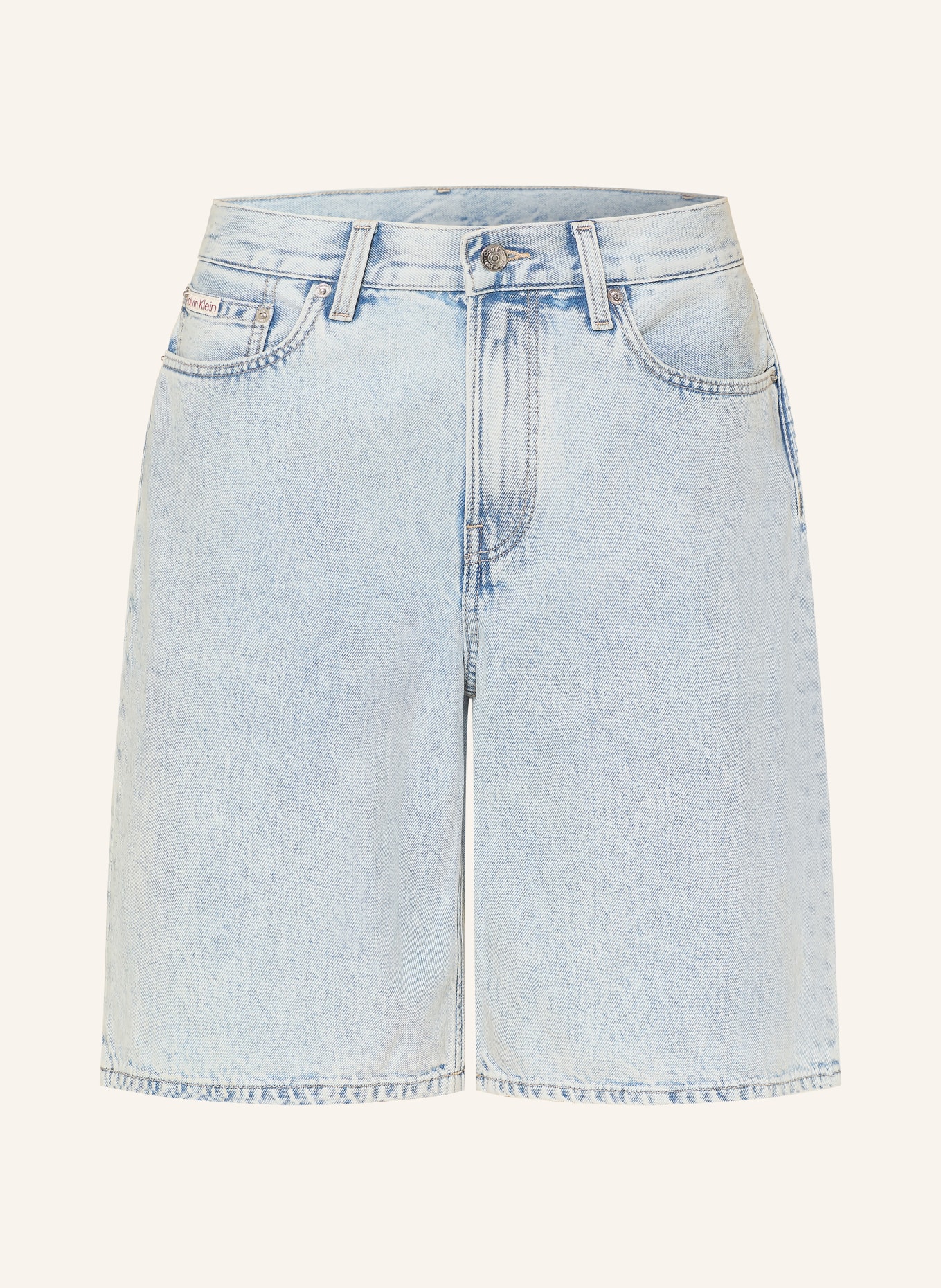 Calvin Klein Jeans Jeans-Bermudas: 1Z3 BLEACHED BLUE