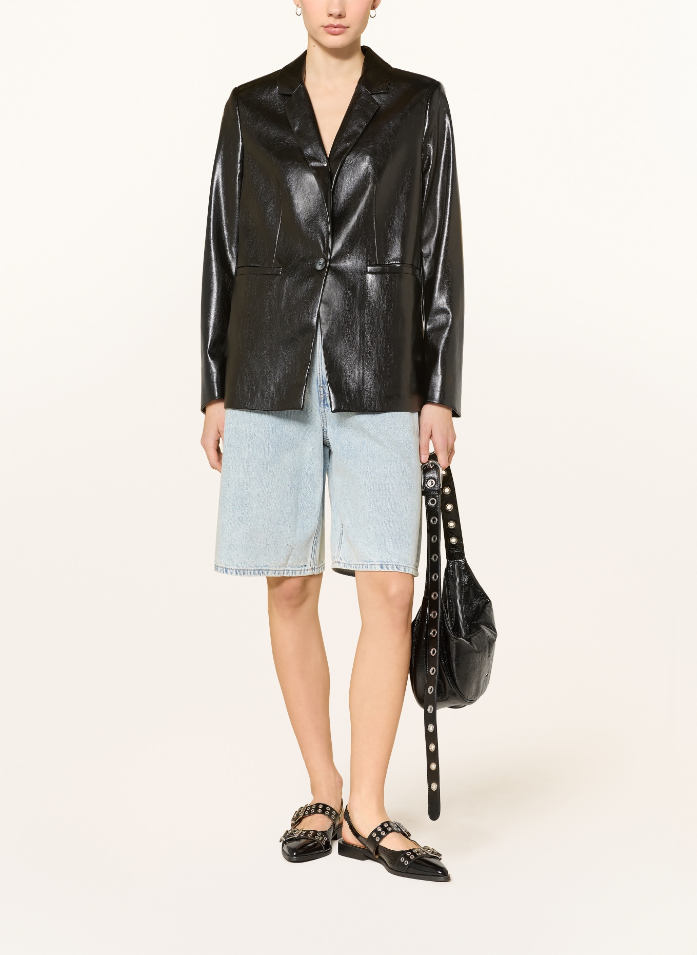 Calvin Klein Jeans Jeans-Bermudas: 1Z3 BLEACHED BLUE