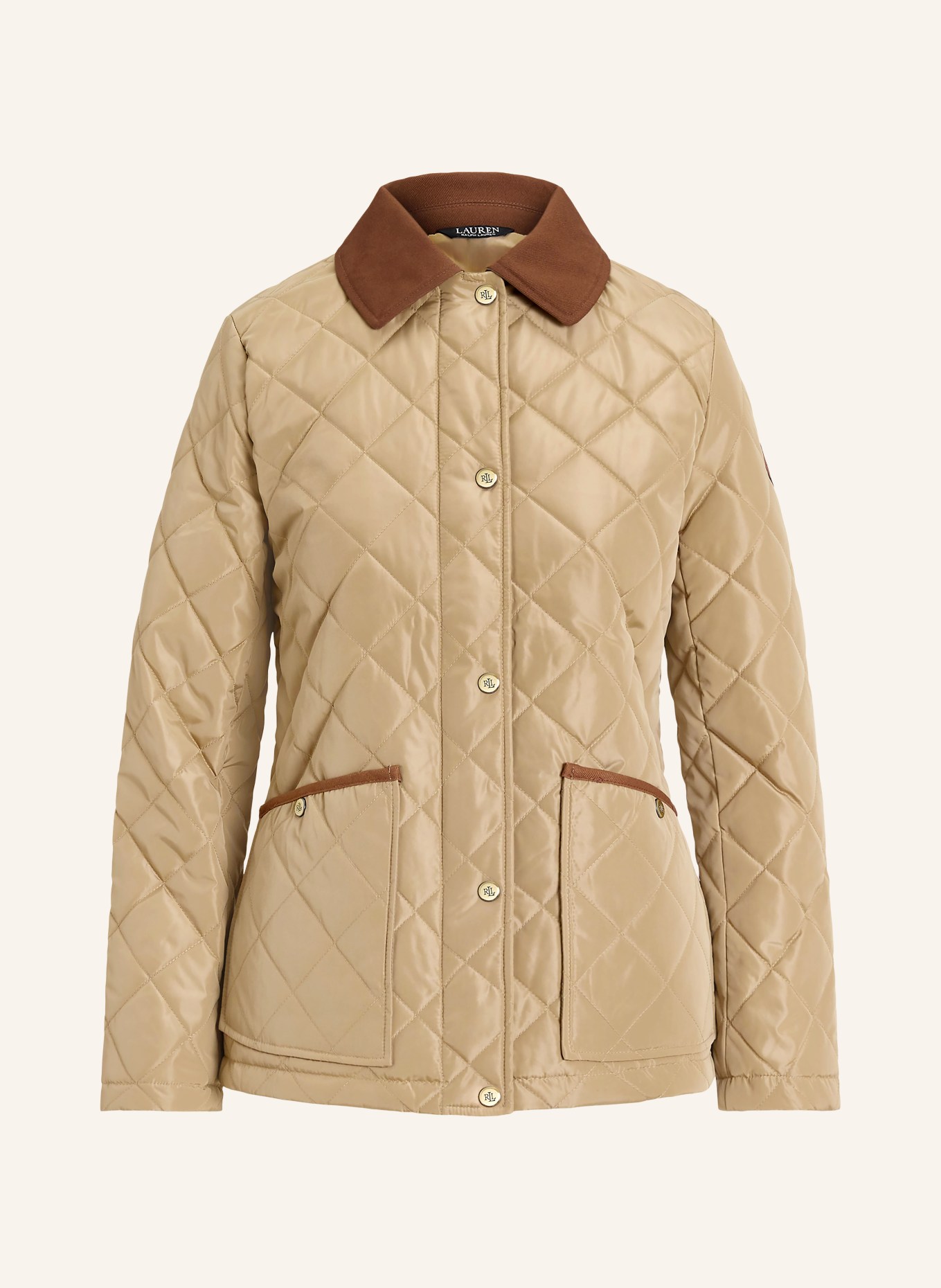 LAUREN RALPH LAUREN Steppjacke: HELLBRAUN