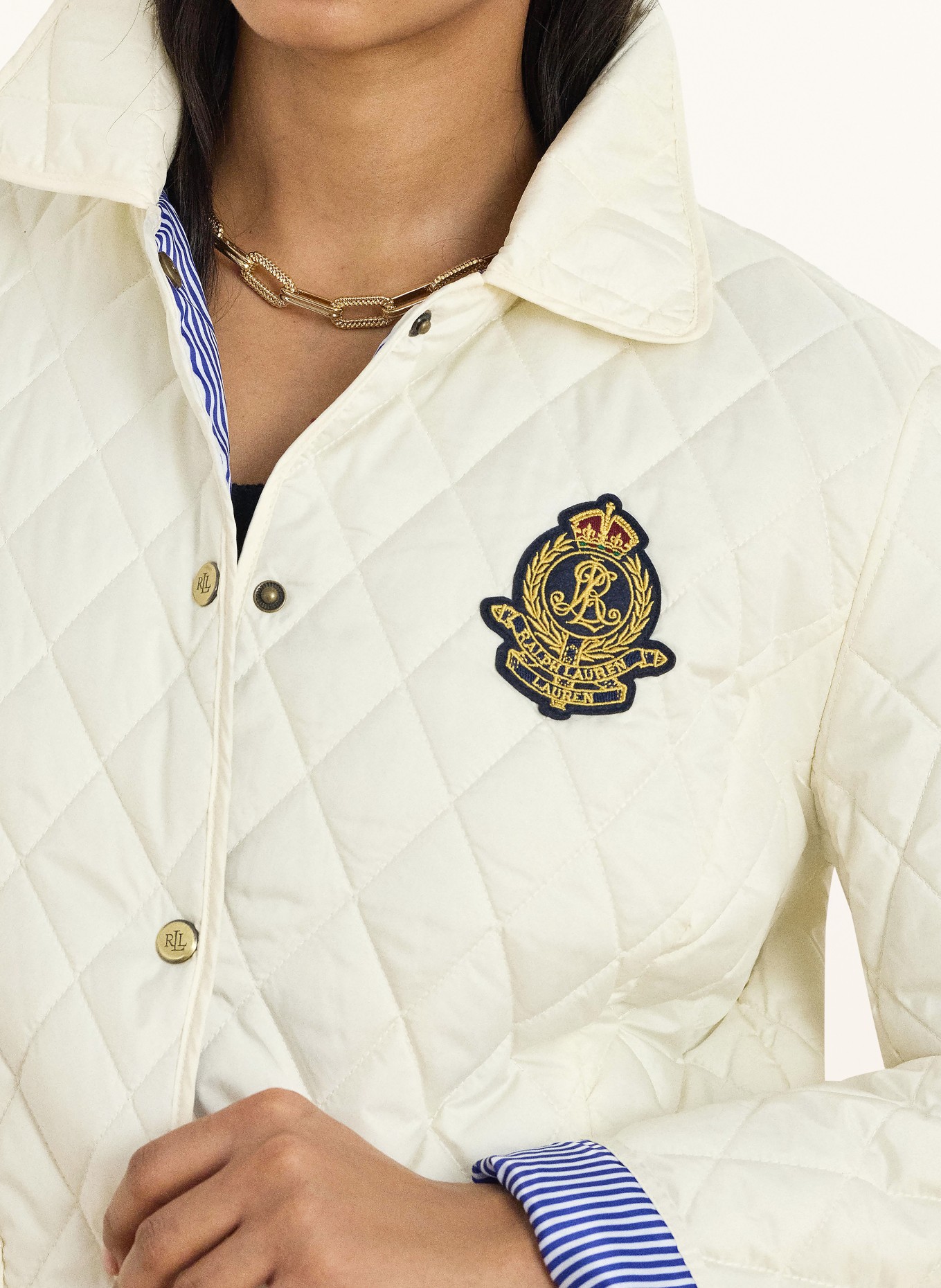 LAUREN RALPH LAUREN Steppjacke: CREME