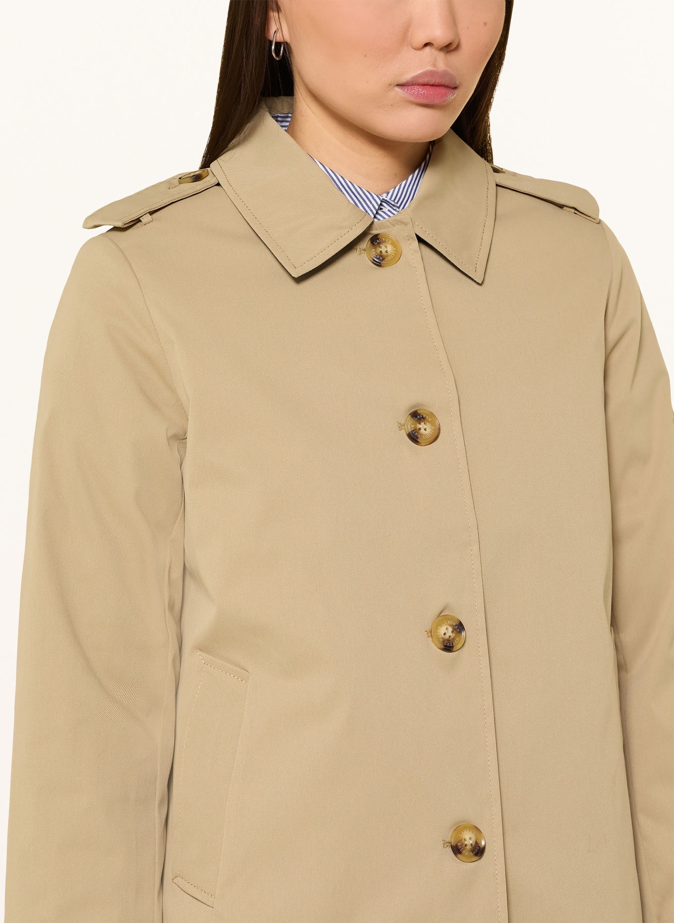 LAUREN RALPH LAUREN Trench-Jacke: CAMEL
