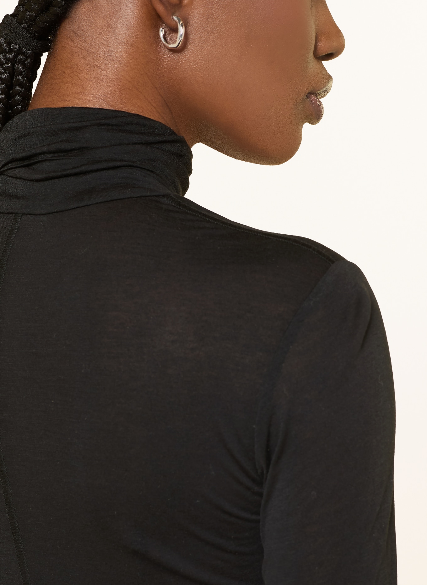 InWear TYLERIW turtleneck shirt: BLACK