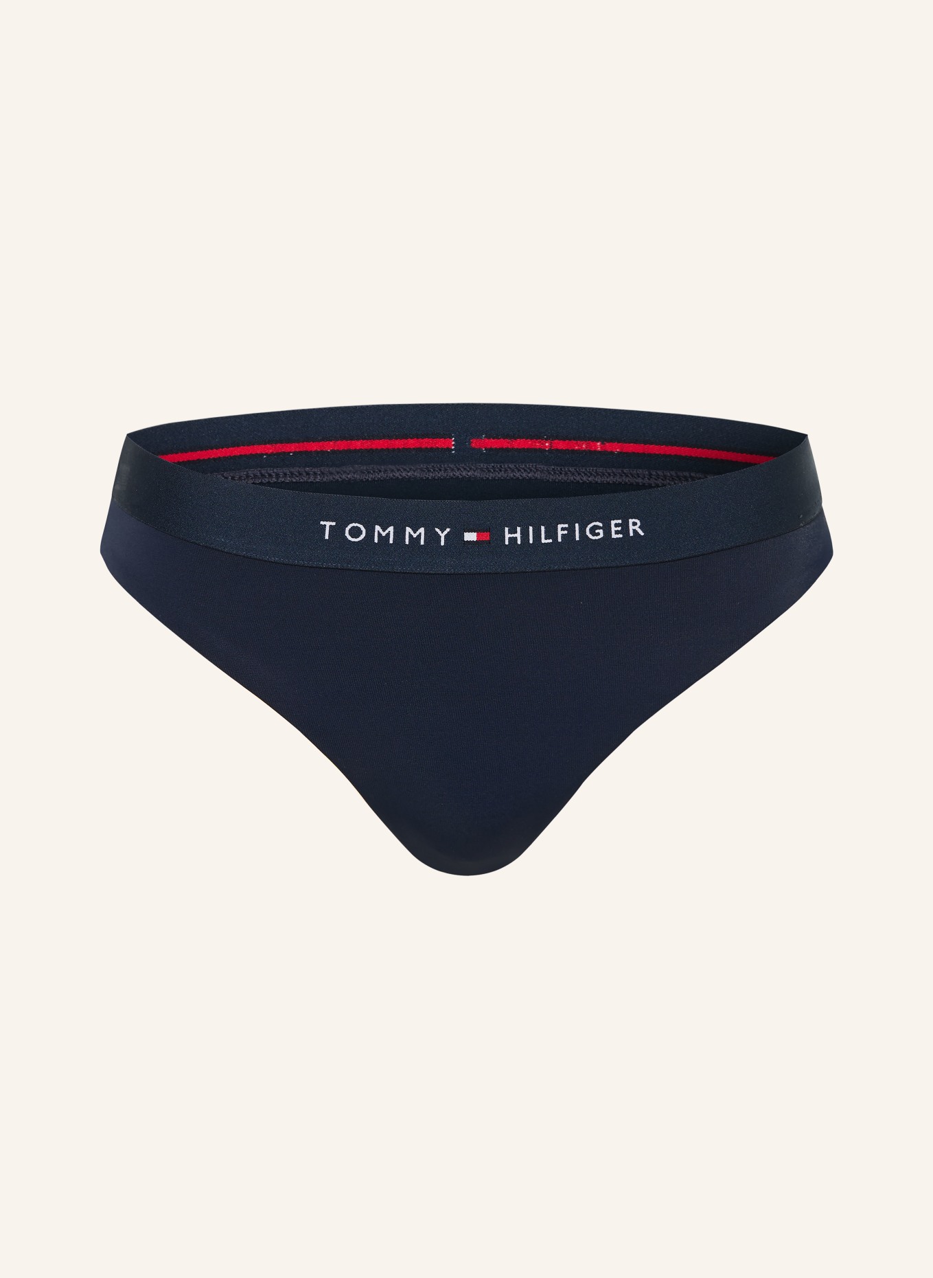 TOMMY HILFIGER Basic-Bikini-Slip: DUNKELBLAU