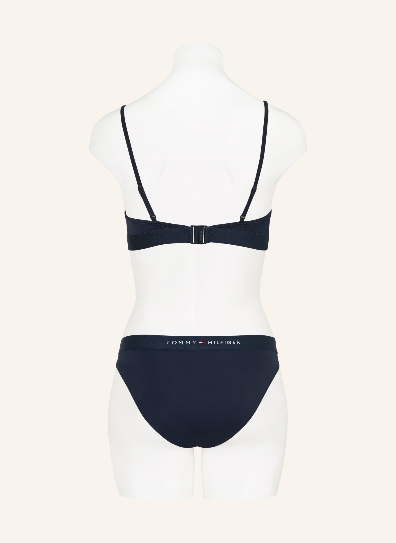 TOMMY HILFIGER Basic-Bikini-Slip: DUNKELBLAU