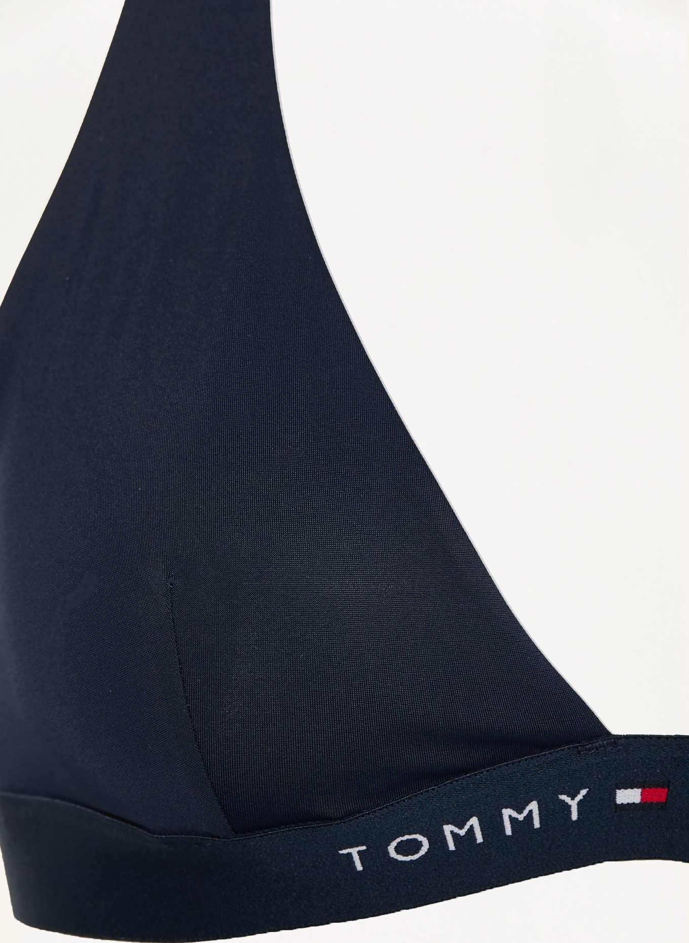 TOMMY HILFIGER Neckholder-Bikini-Top: DUNKELBLAU