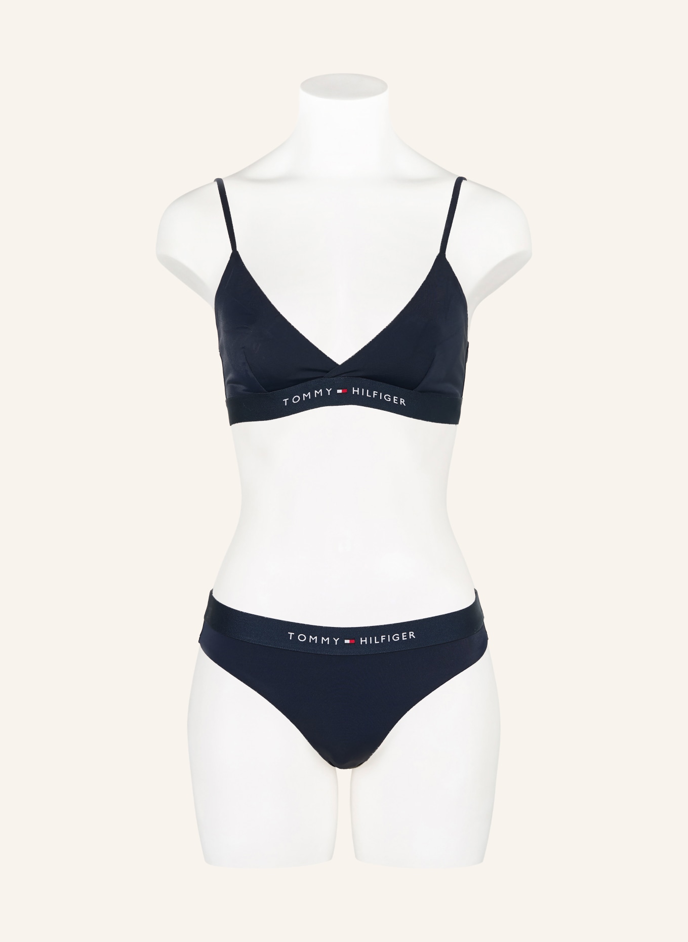 TOMMY HILFIGER Bralette-Bikini-Top: DUNKELBLAU
