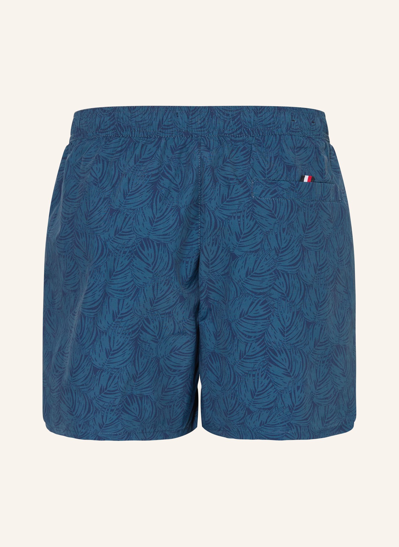 TOMMY HILFIGER Badeshorts: BLAU / DUNKELBLAU