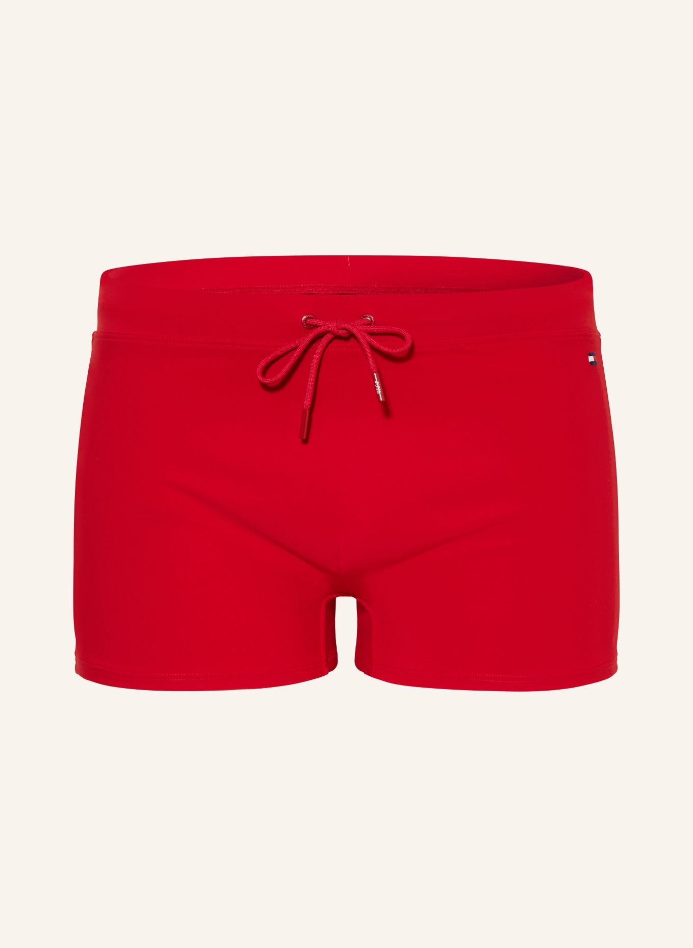 TOMMY HILFIGER Badeshorts: DUNKELROT