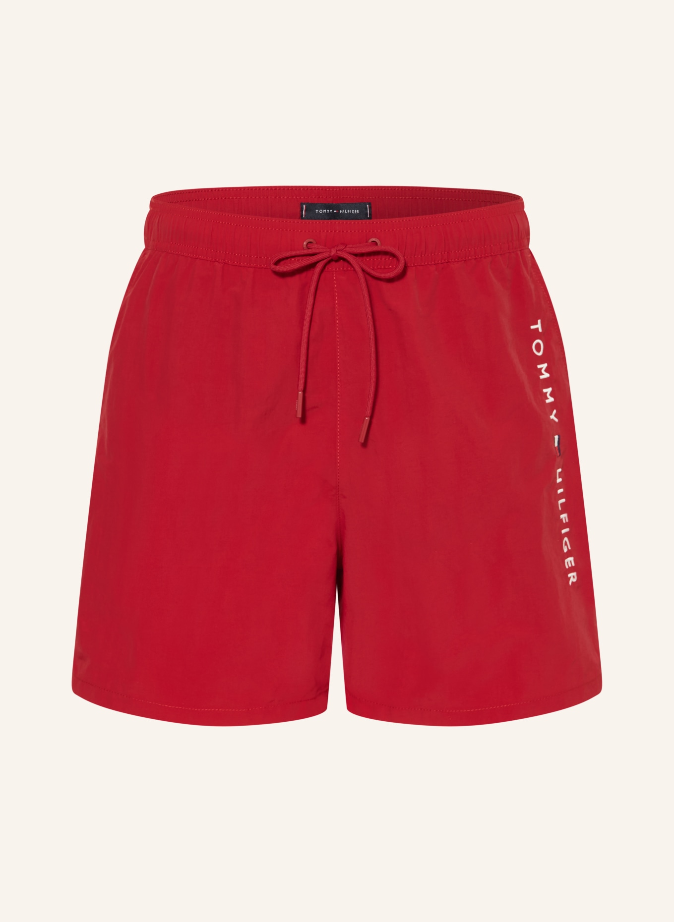 TOMMY HILFIGER Badeshorts: ROT