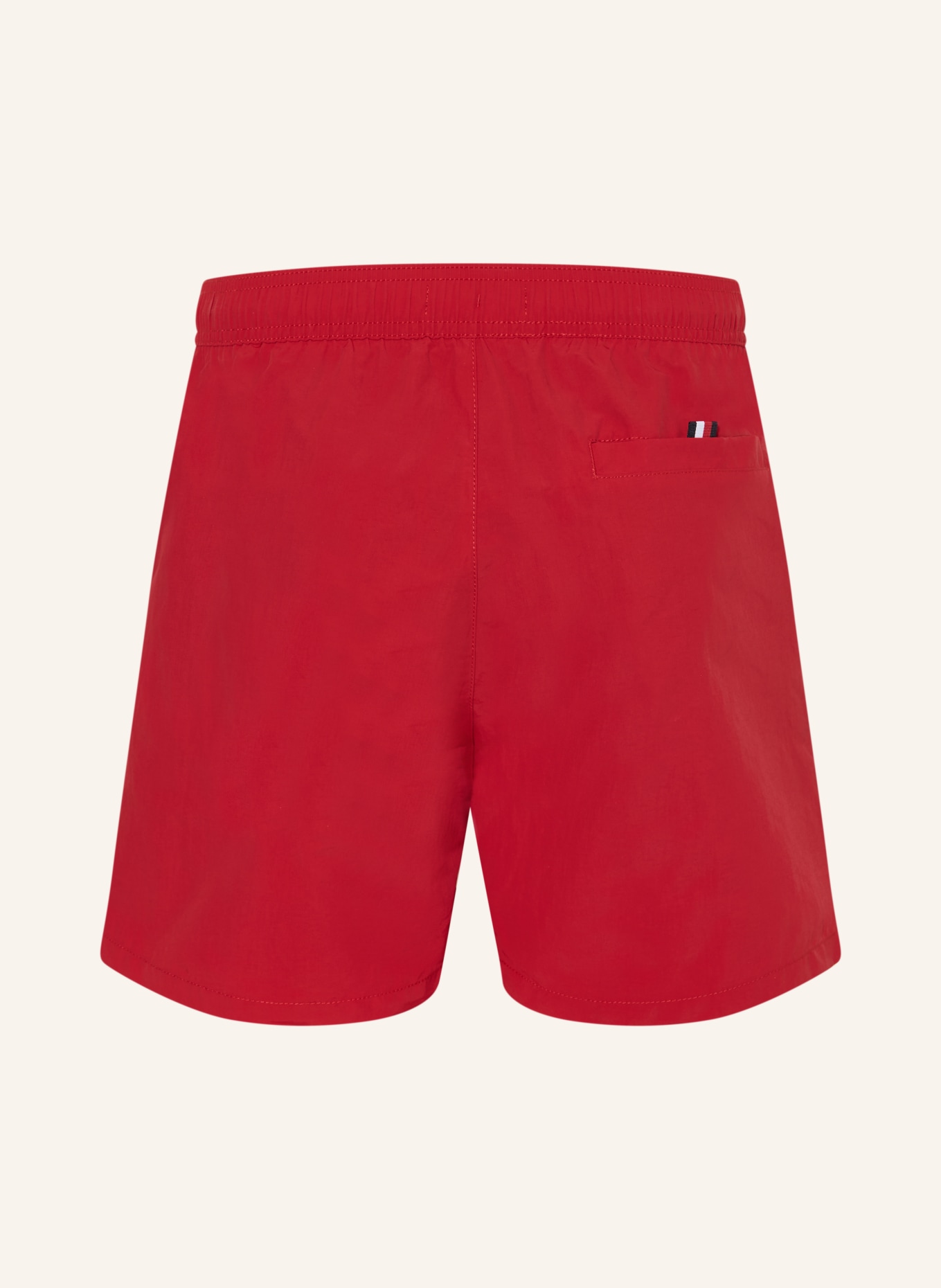 TOMMY HILFIGER Badeshorts: ROT