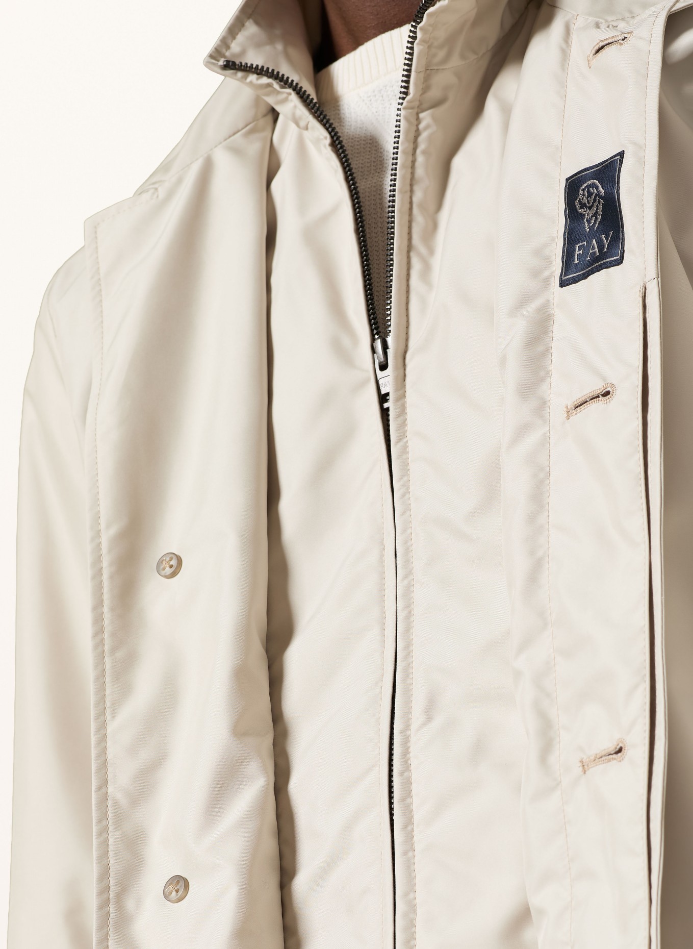 Fay płaszcz: BEŻOWY