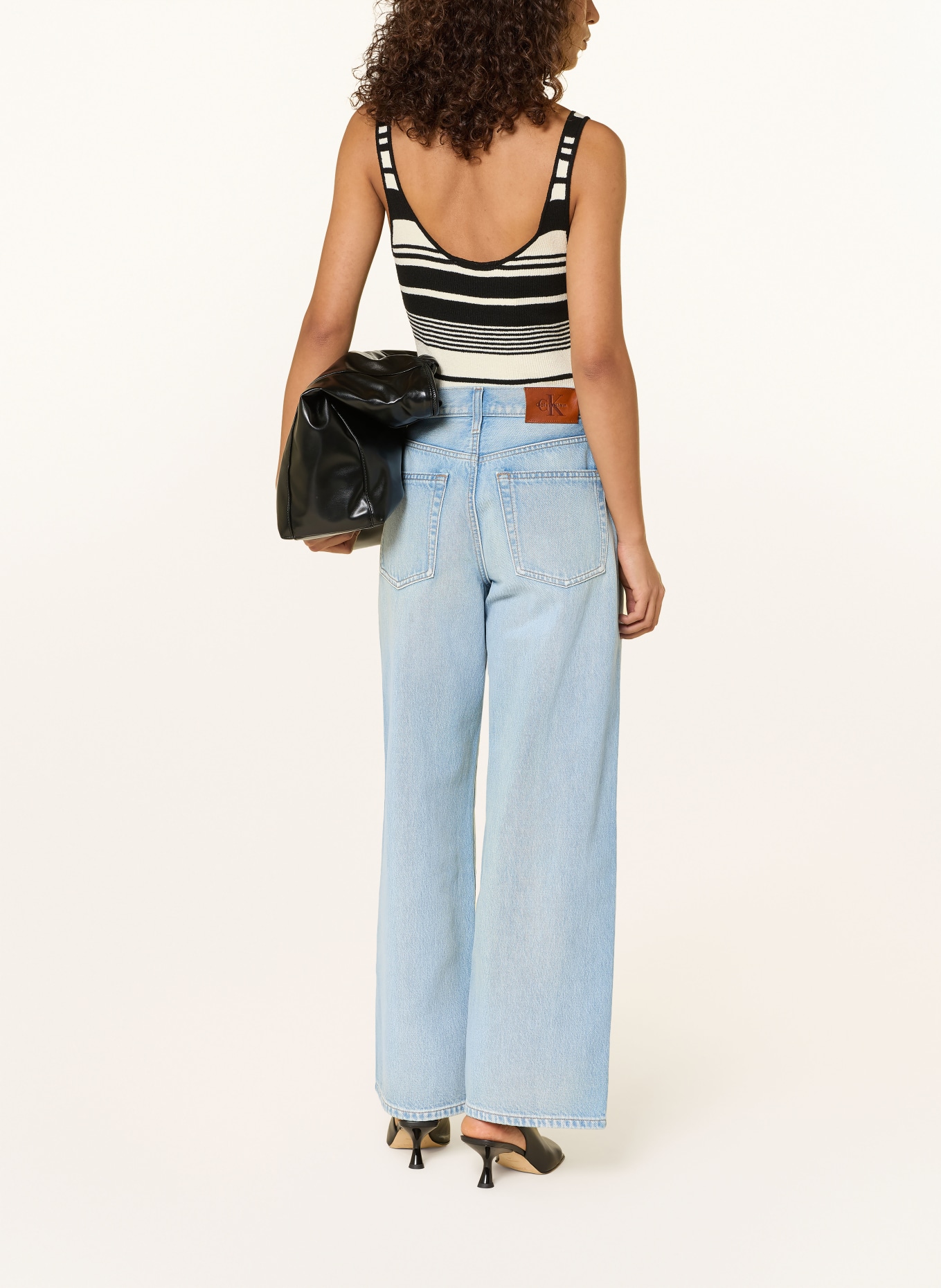Calvin Klein Jeans Wide-leg jeans: RJK SAGE STONE