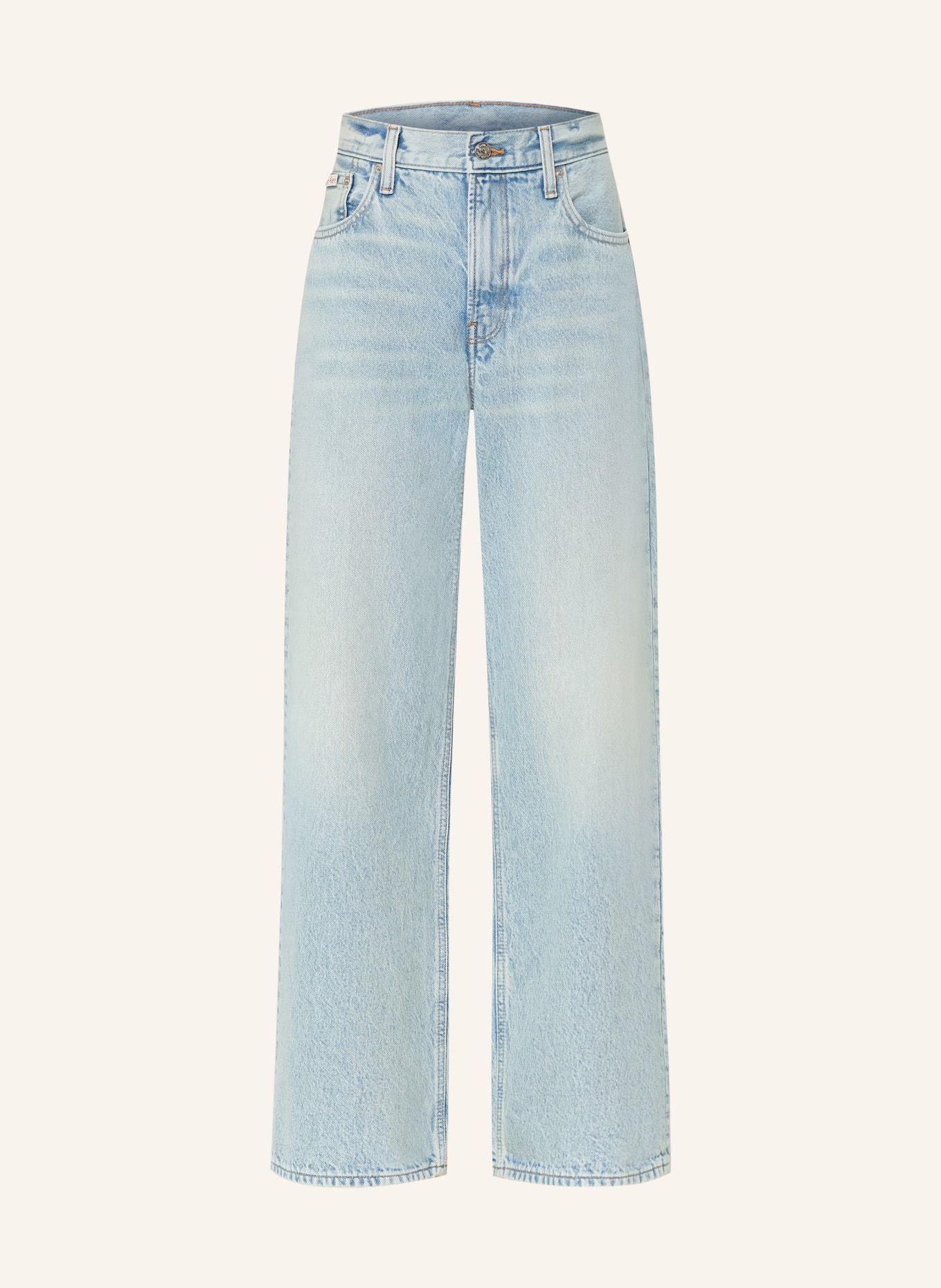 Calvin Klein Jeans Wide Leg Jeans: 1XO INDIGO STONE