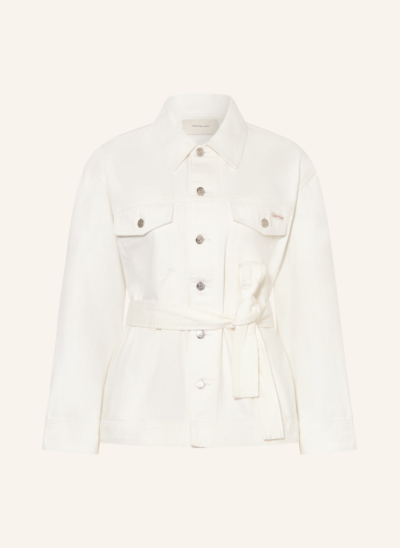 Calvin Klein Jeans Jeansjacke: ASN CHALK WHITE