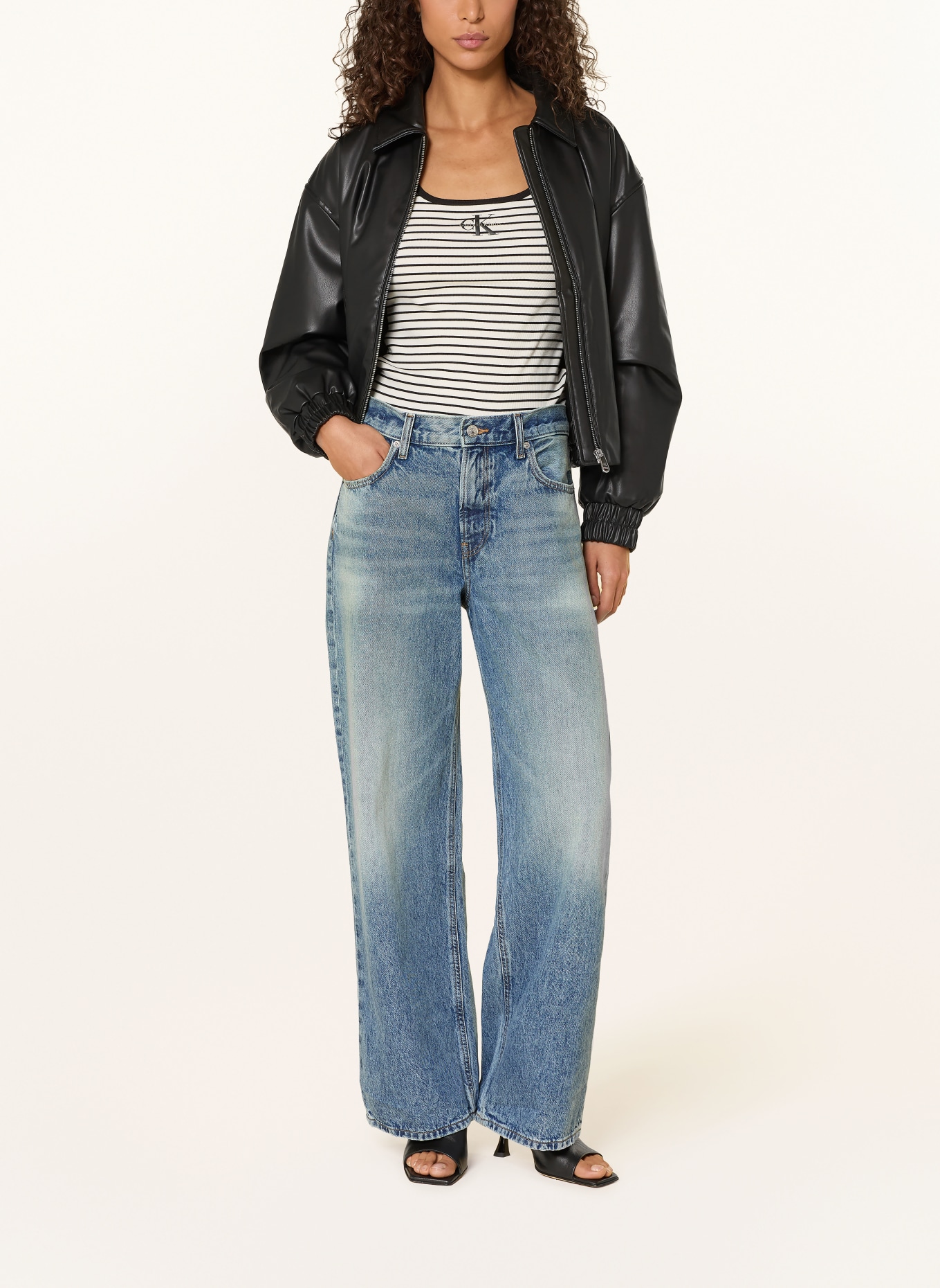 Calvin Klein Jeans Džíny s širokými nohavicemi ANDREW: WE9 ANDREW