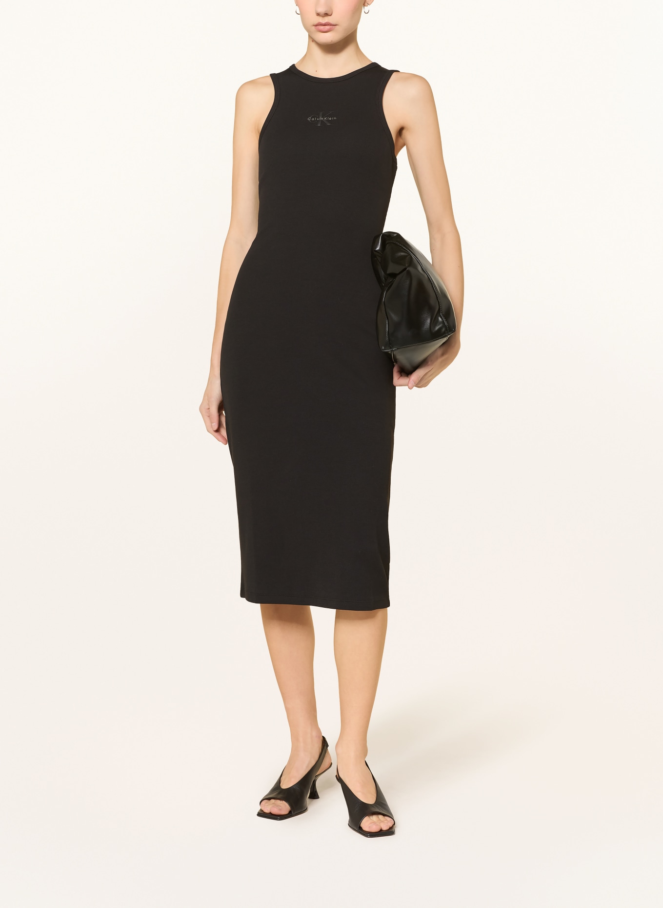 Calvin Klein Jeans Kleid: SCHWARZ