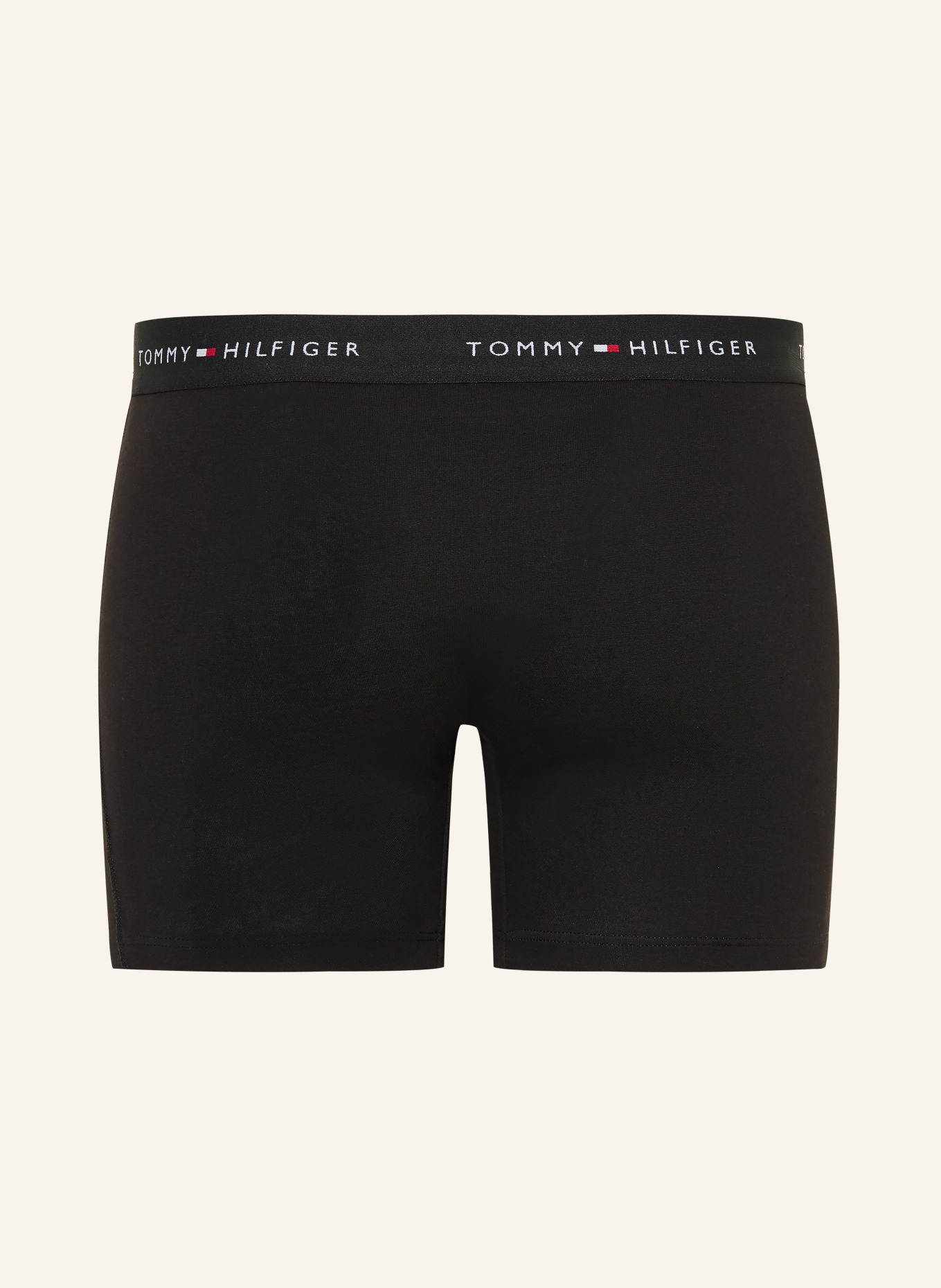 TOMMY HILFIGER 3er-Pack Boxershorts: SCHWARZ